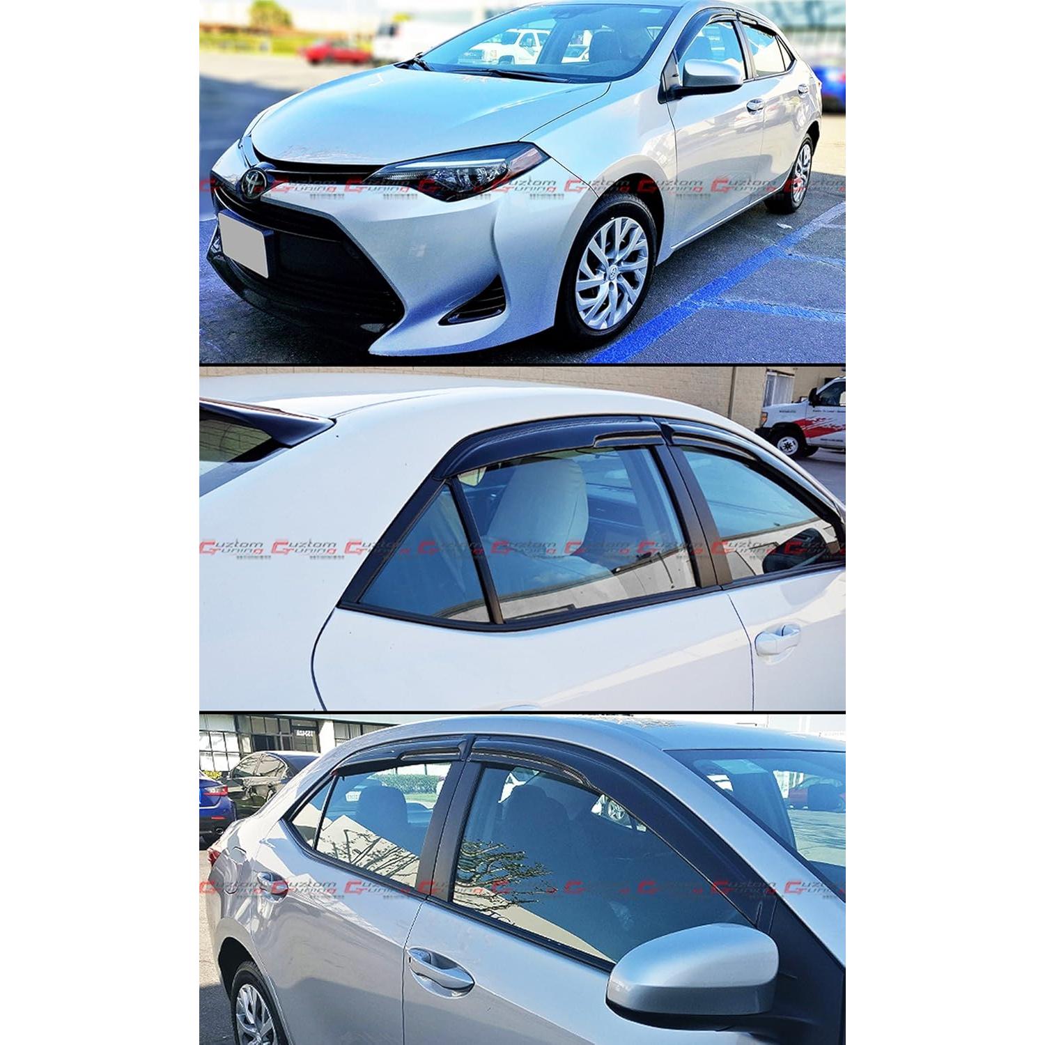 Visera de Ventana Ahumada Cuztom Tuning Corolla 2014-2019