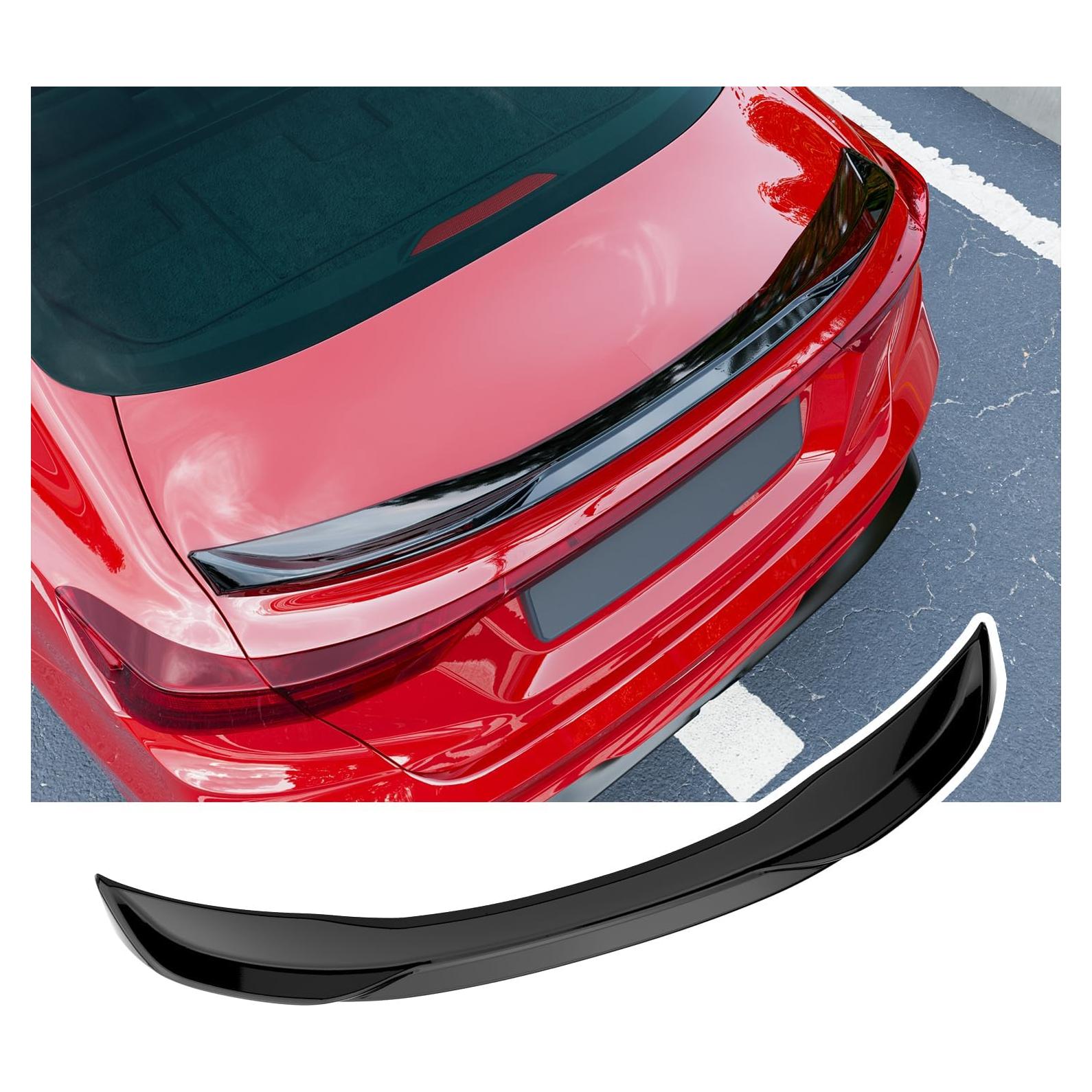 Alerón Trasero Xipoo Compatible Kia Forte 2019-2024 Negro Brillante