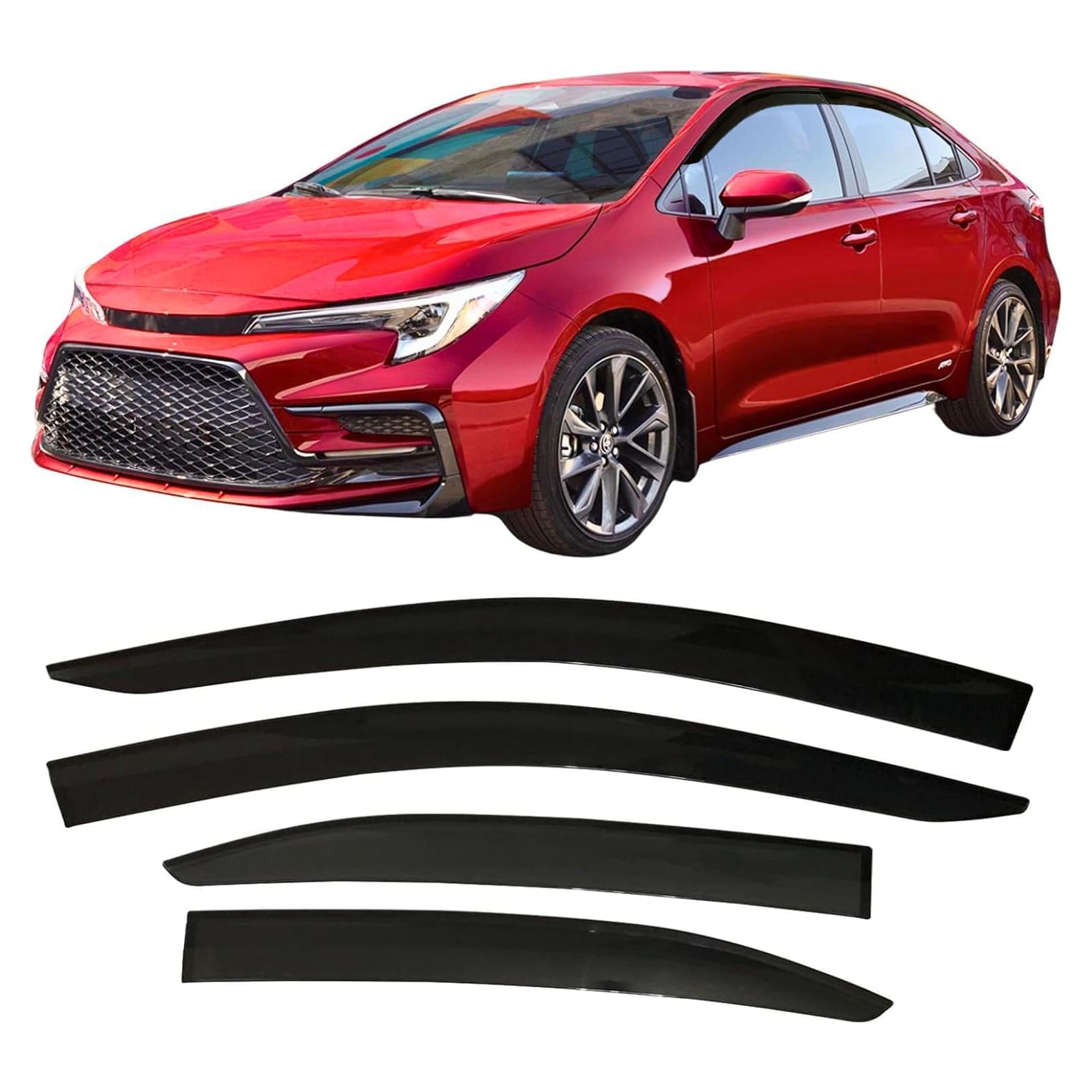 Deflectores de Ventana Lateral Olltoz para Toyota Corolla 2019-2025