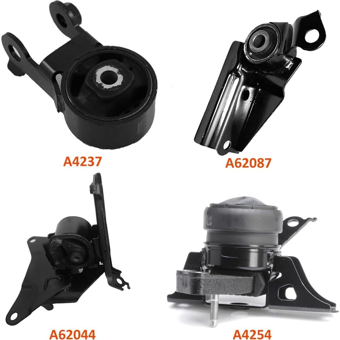 Juego de 4 Soportes de Motor Toyota Yaris L4 1.5L 2006-2017