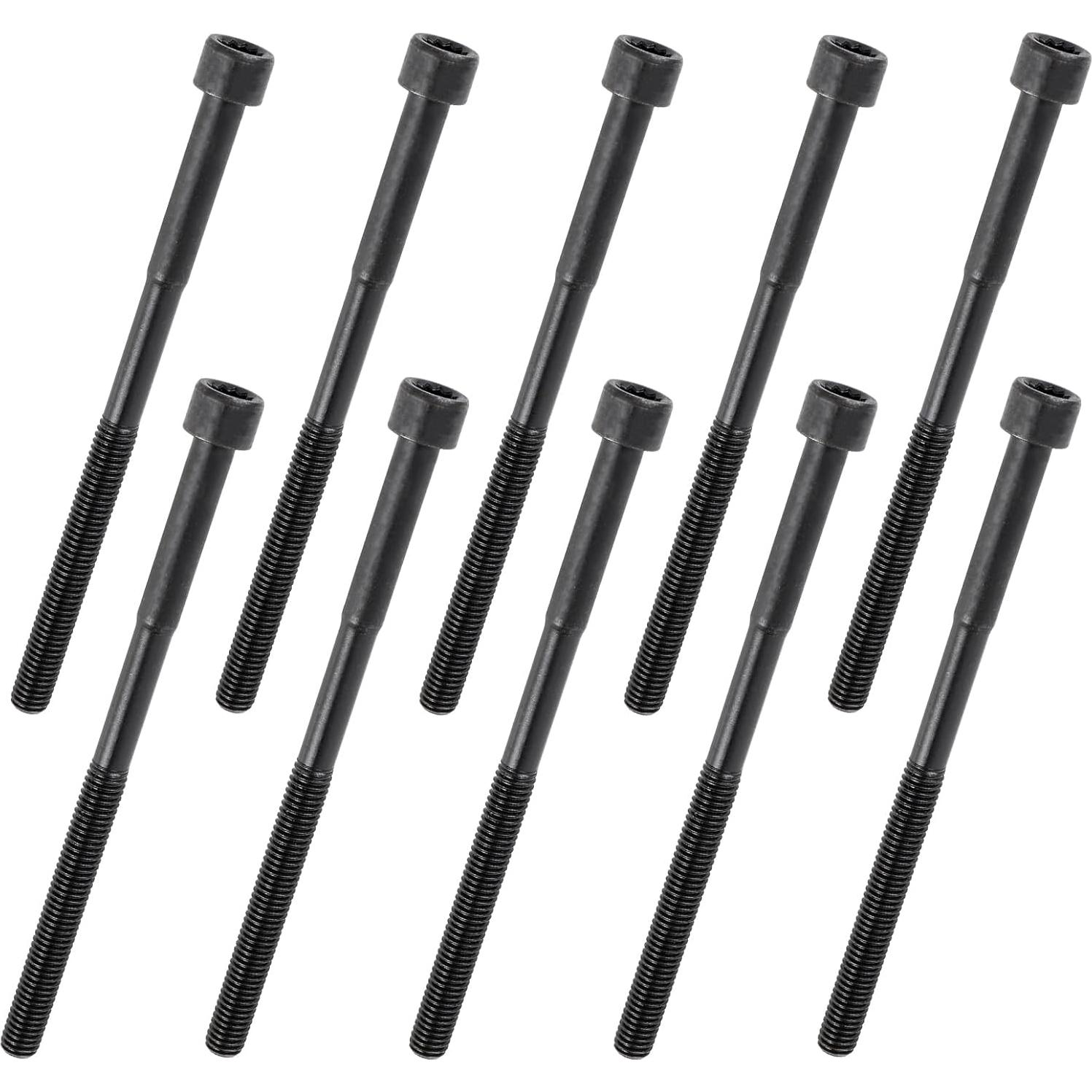 Juego de 10 Tornillos de Cabeza de Cilindro CARBBIA ES72197