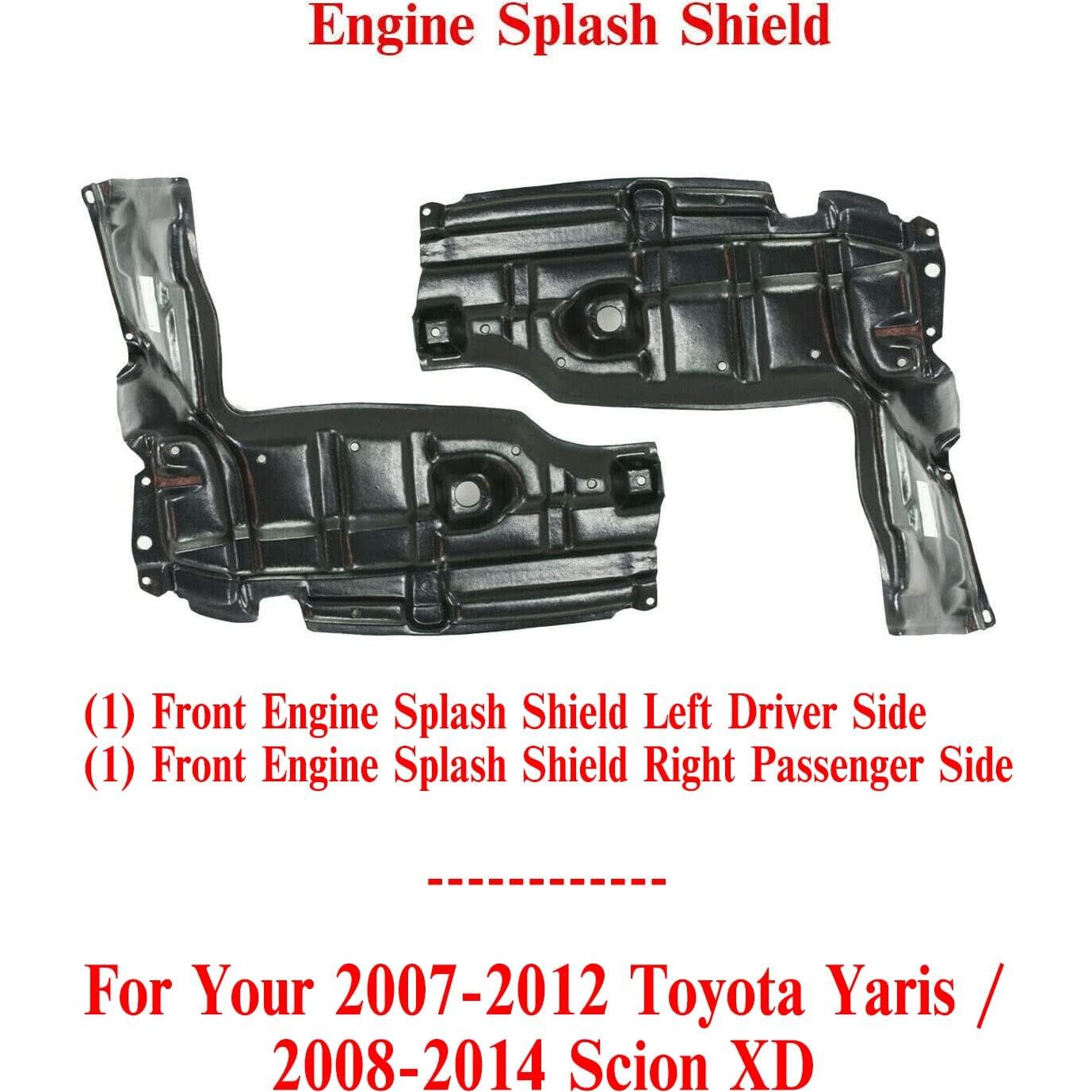 Escudo de Salpicaduras Motor Toyota Yaris 2007-2012 / Scion XD