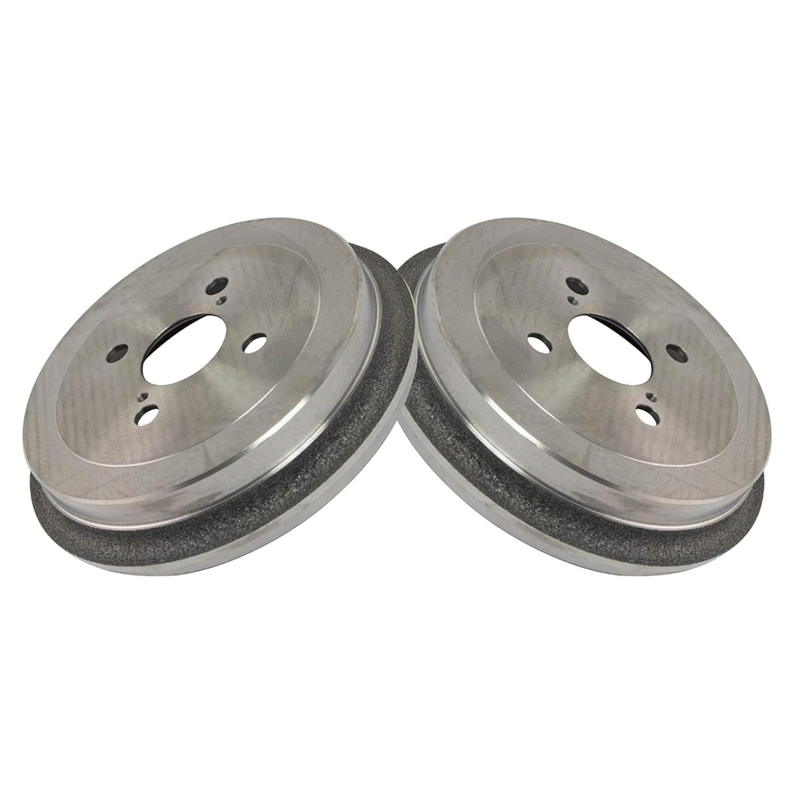 Kit de tambores de freno TRQ 2 piezas para Toyota Yaris