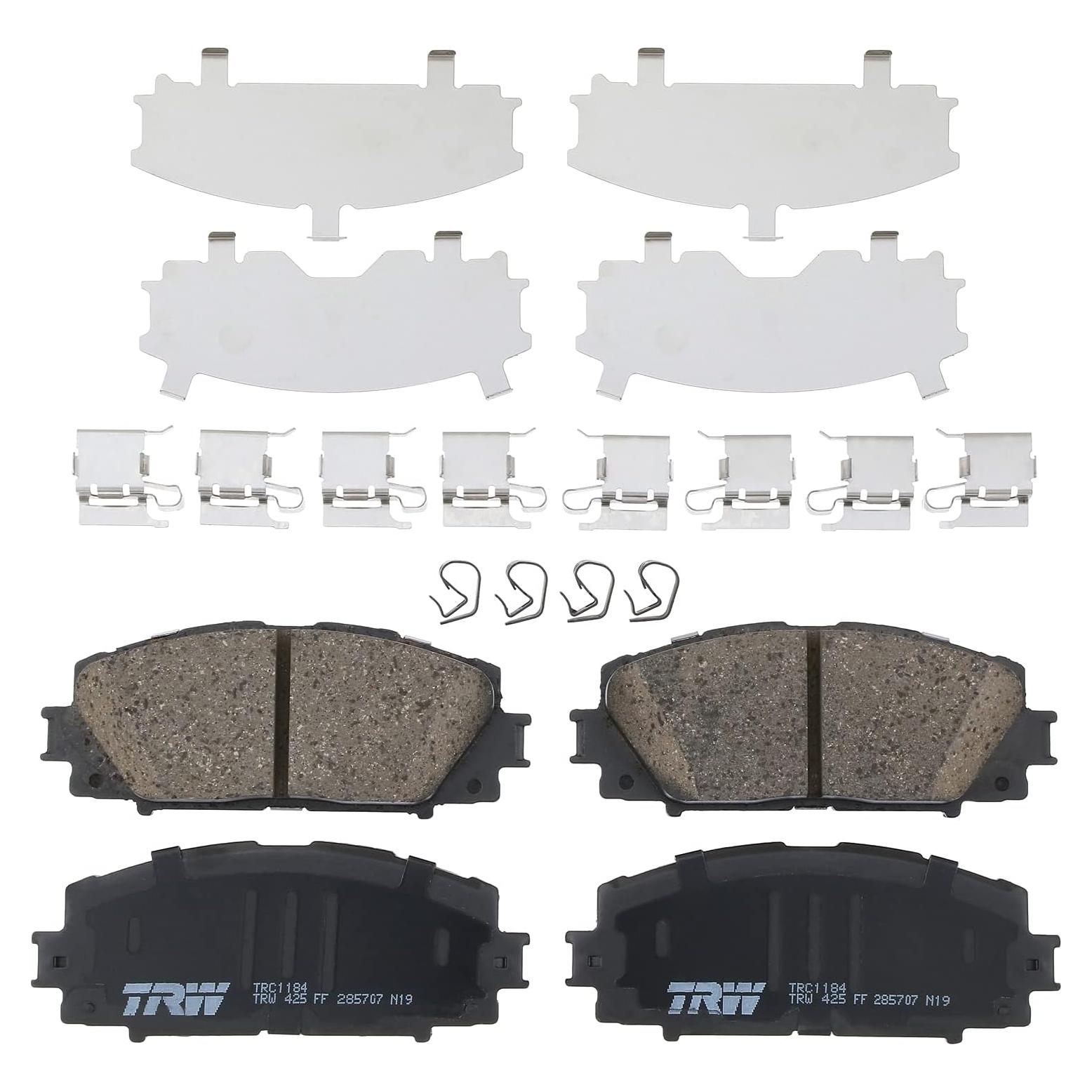 Juego de Pastillas de Freno TRW Pro TRC1184 para Toyota Yaris 2007-2018