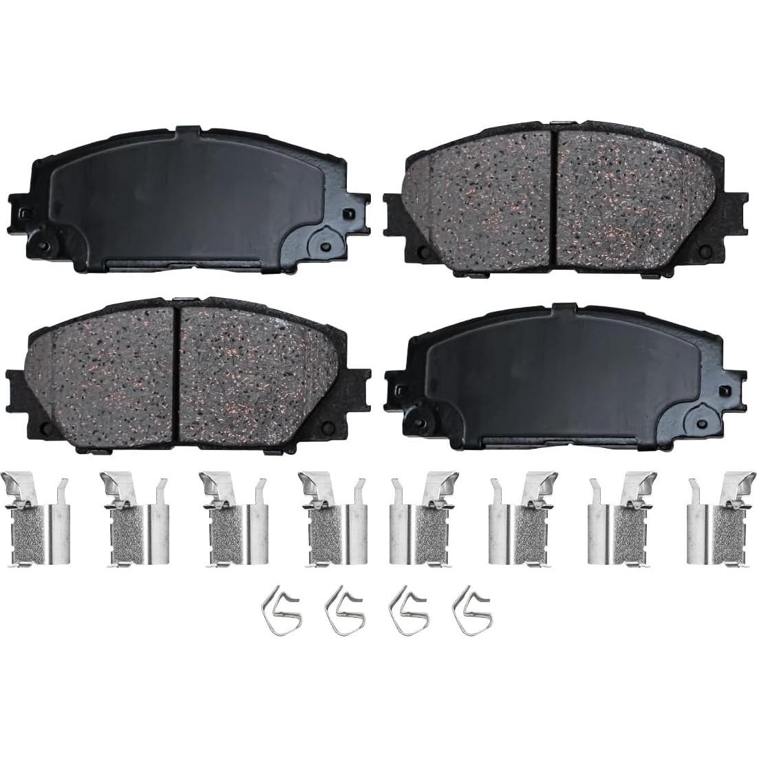 Kit de frenos delantero Detroit Axle para Toyota Prius C Yaris