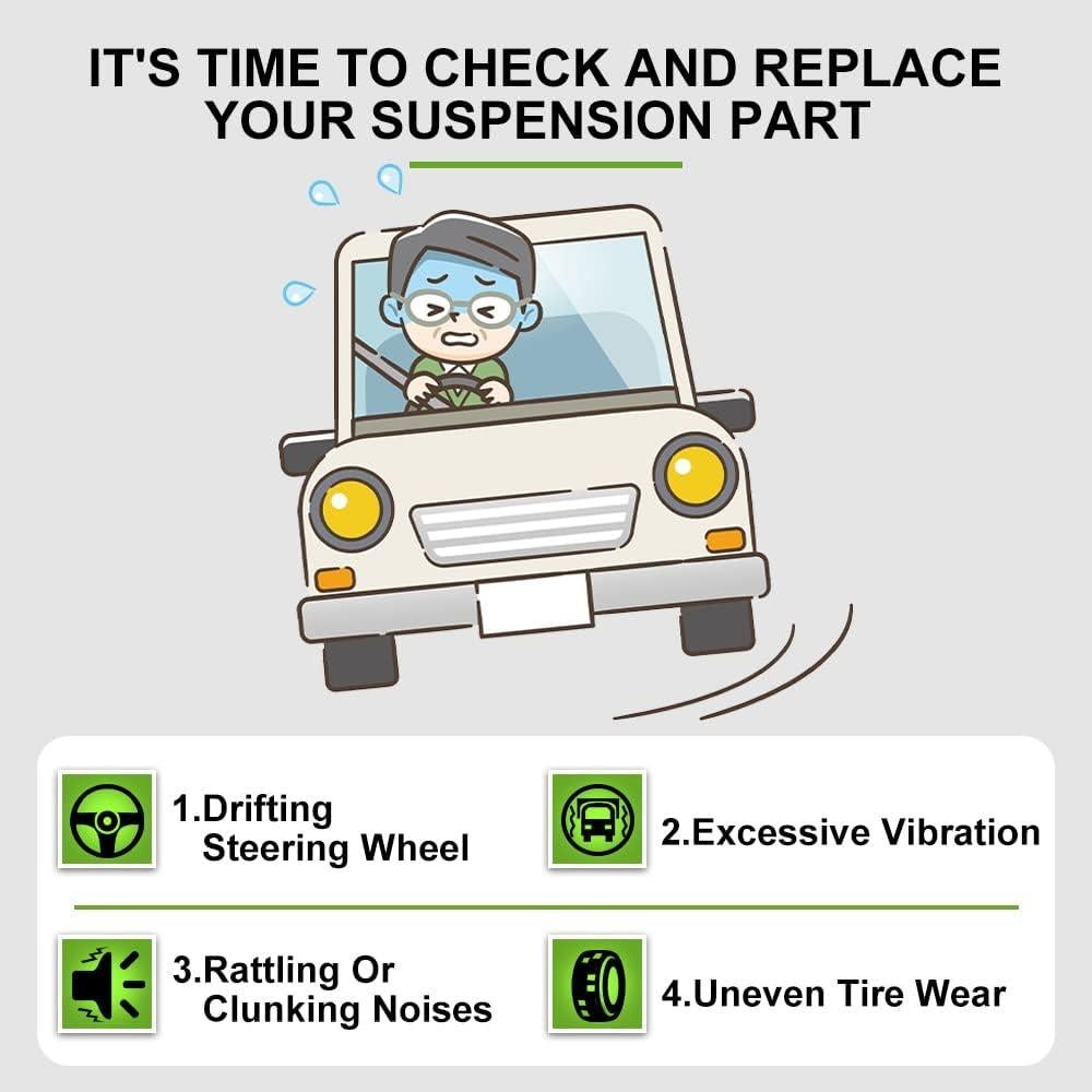 Kit de Suspensión SCITOO para Toyota Yaris 2007-2012