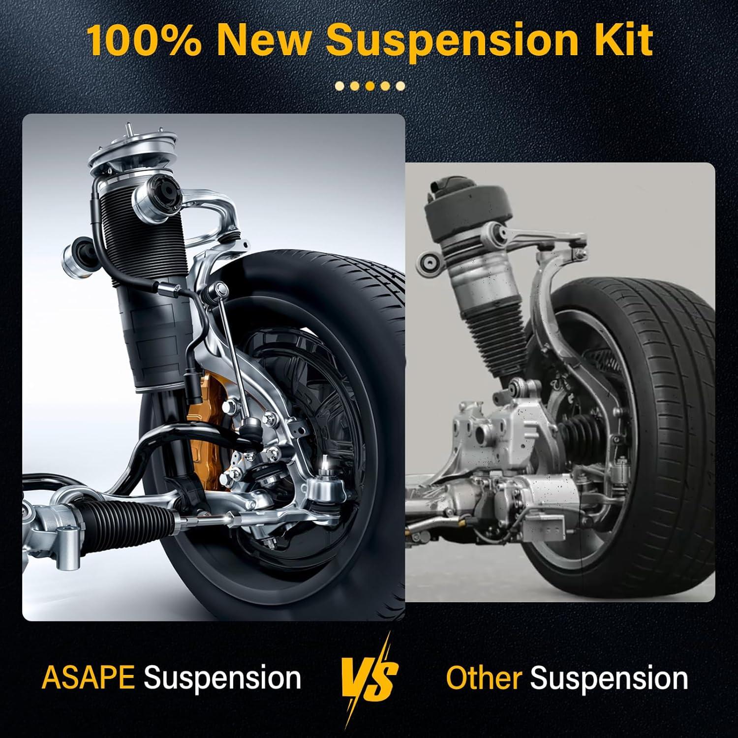 Kit de Suspensión 8 PZS ASAPE para Toyota Yaris 2007-2012