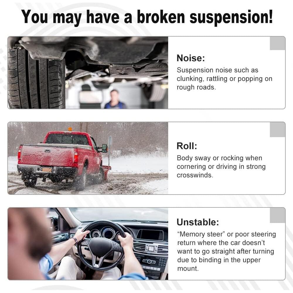 Kit de Suspensión LSAILON 8 Piezas para Toyota Yaris 2007-2012