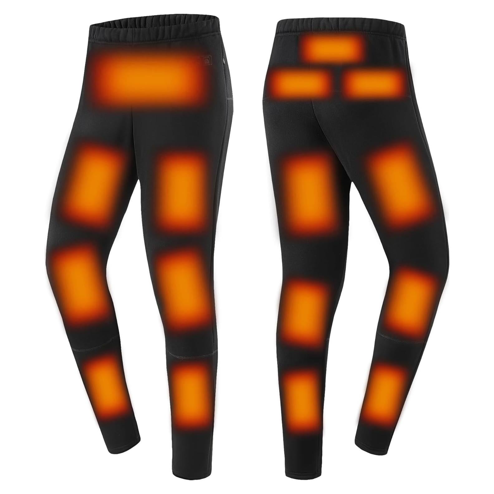 Pantalones Calentados Iooellix Unisex USB 16 Zonas Térmicas