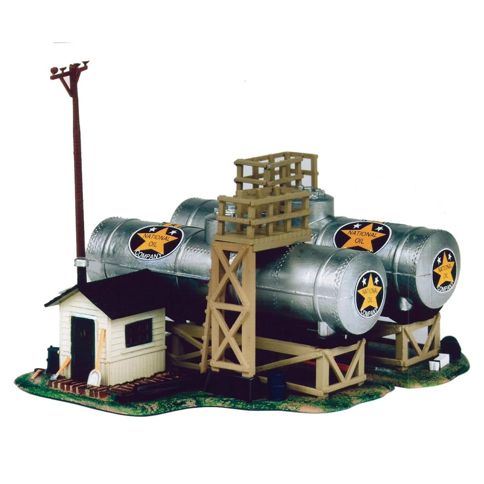 Kit Edificios Escala HO Life-Like Nacional Petróleo
