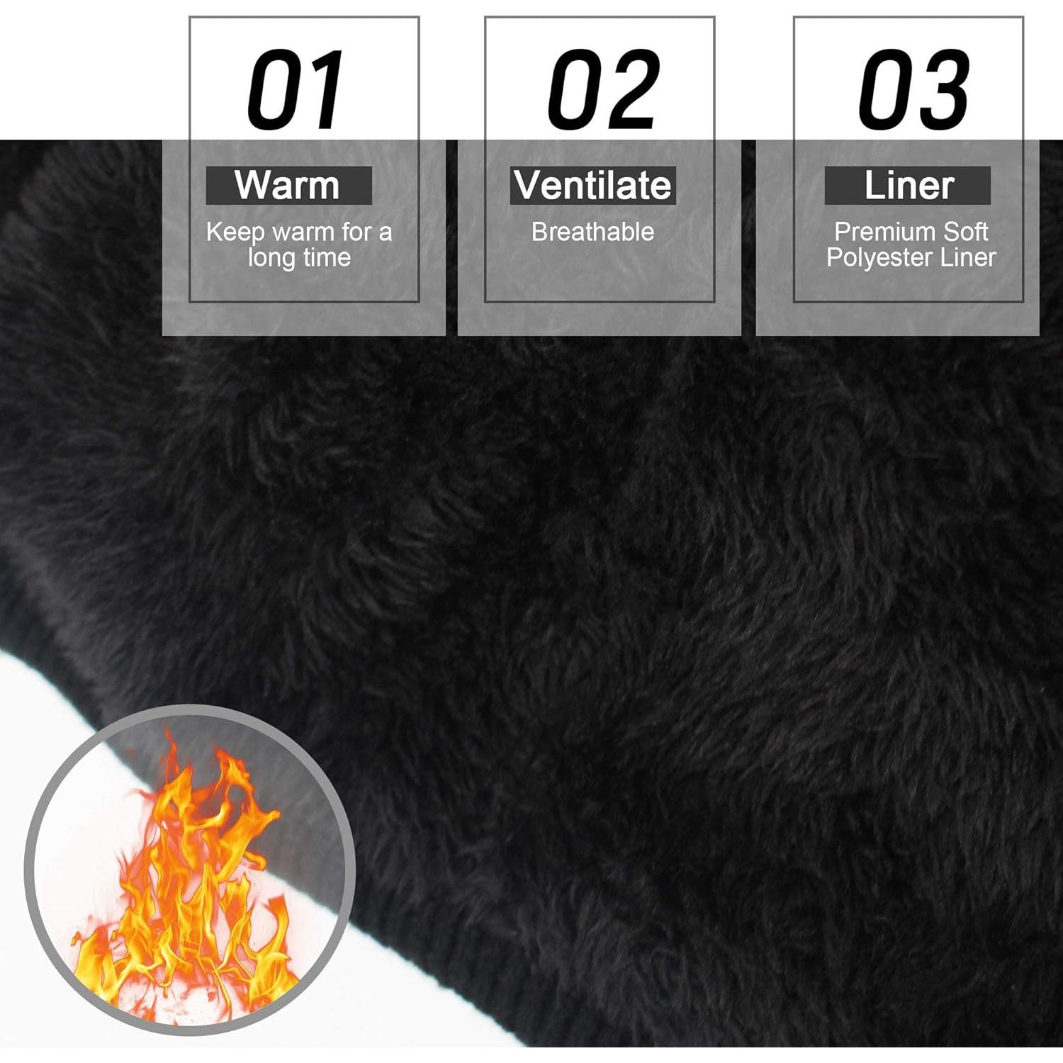 Gorro Térmico Recargable SVPRO - Calor Ajustable 3 Niveles