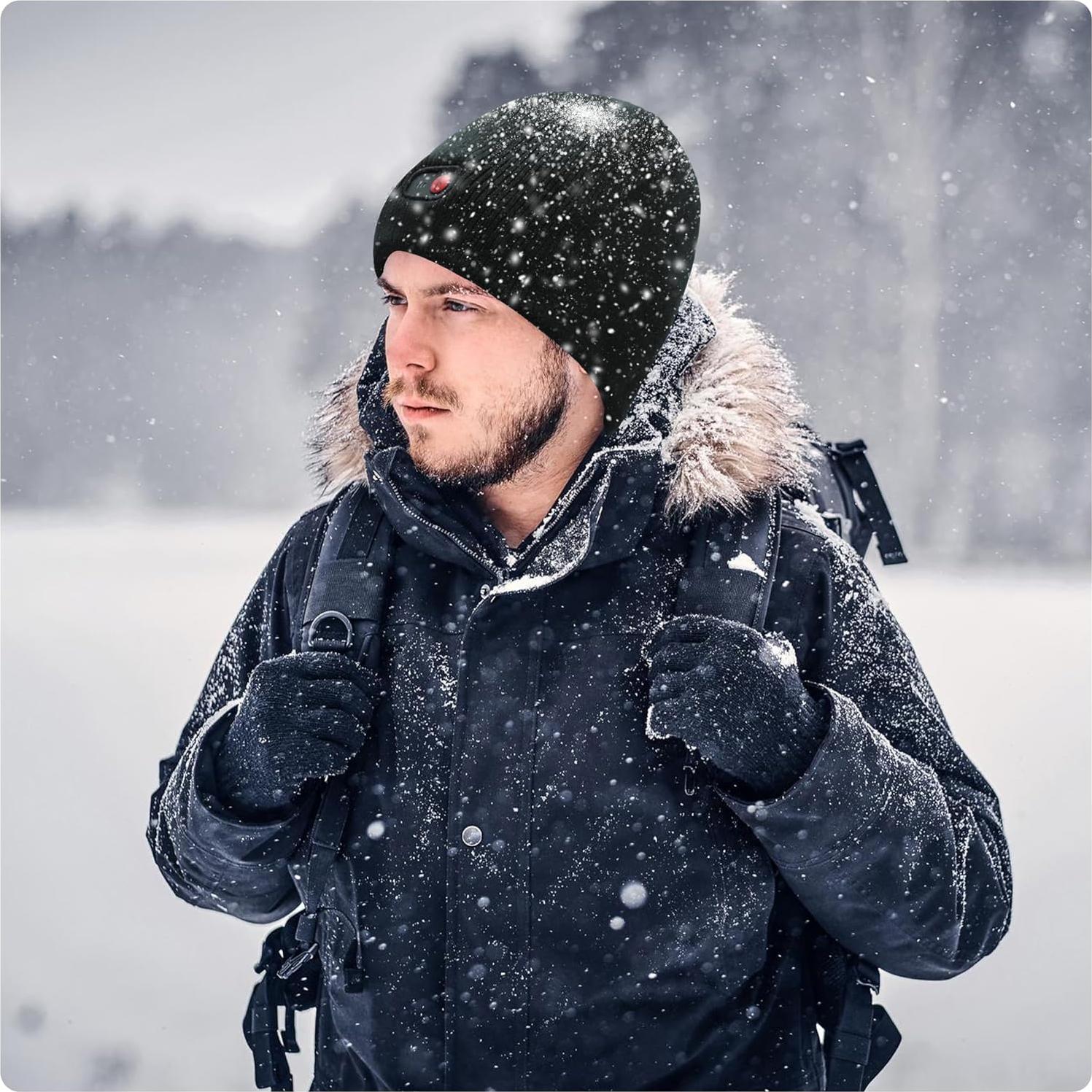 Gorro Térmico Recargable SVPRO - Calor Ajustable 3 Niveles