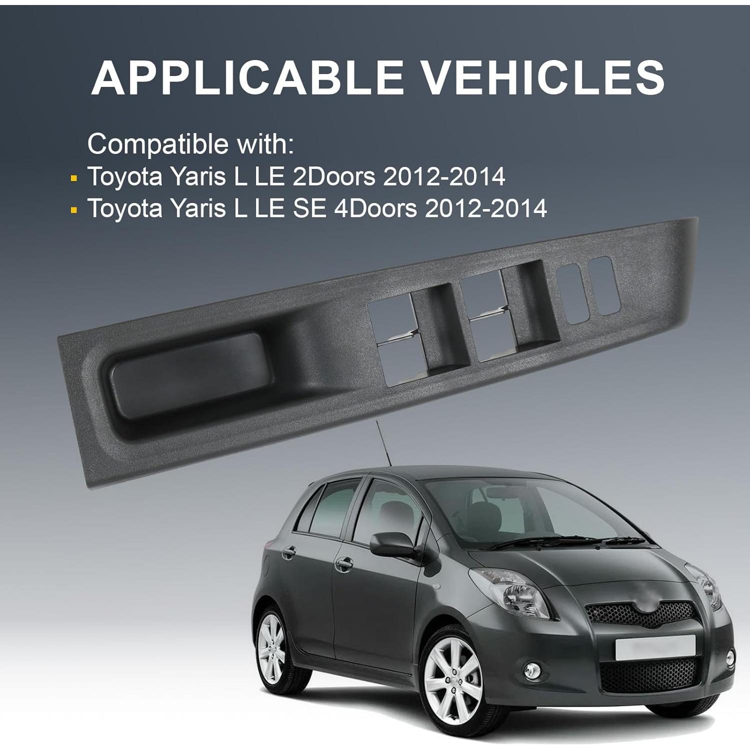 Panel de recubrimiento interruptor ventana Toyota Yaris 2012-2014
