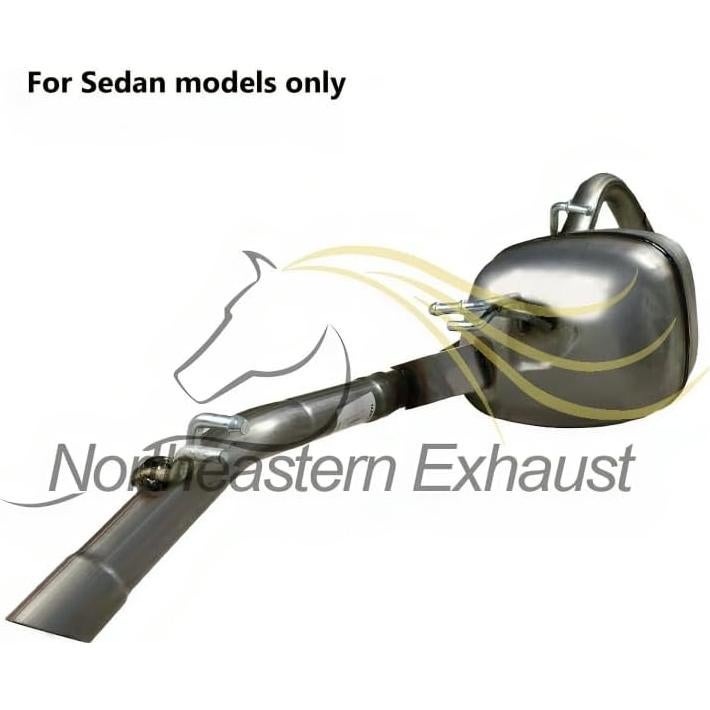 Tubo de Escape Trasero Northeastern para Toyota Yaris 2007-2010