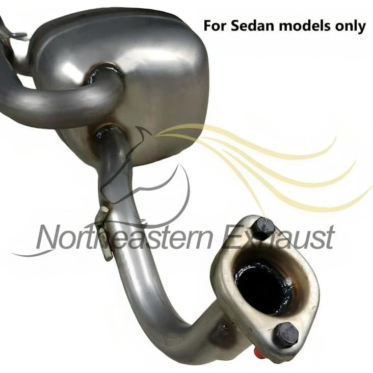 Tubo de Escape Trasero Northeastern para Toyota Yaris 2007-2010