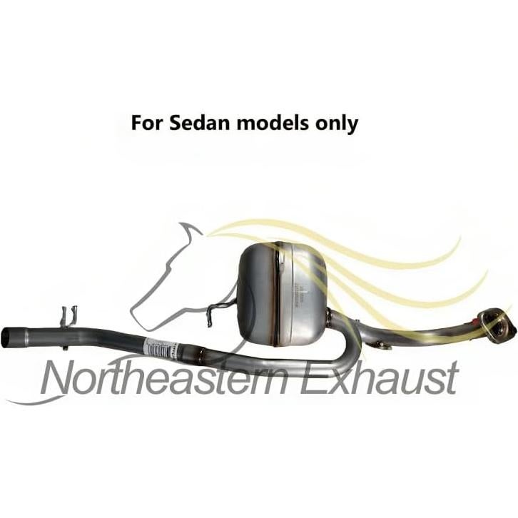 Tubo de Escape Trasero Northeastern para Toyota Yaris 2007-2010