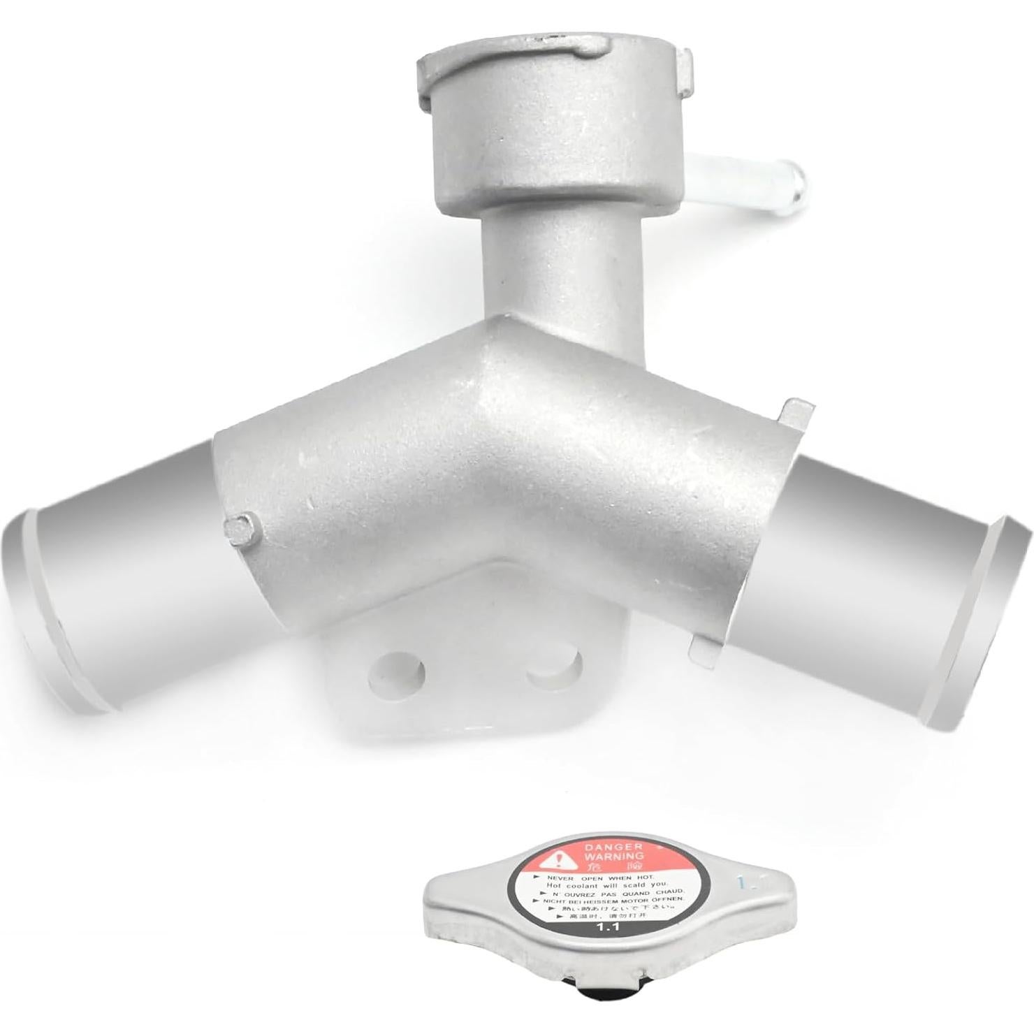 Cuello de llenado radiador aluminio DUZFOREI Toyota Yaris 2007-2018