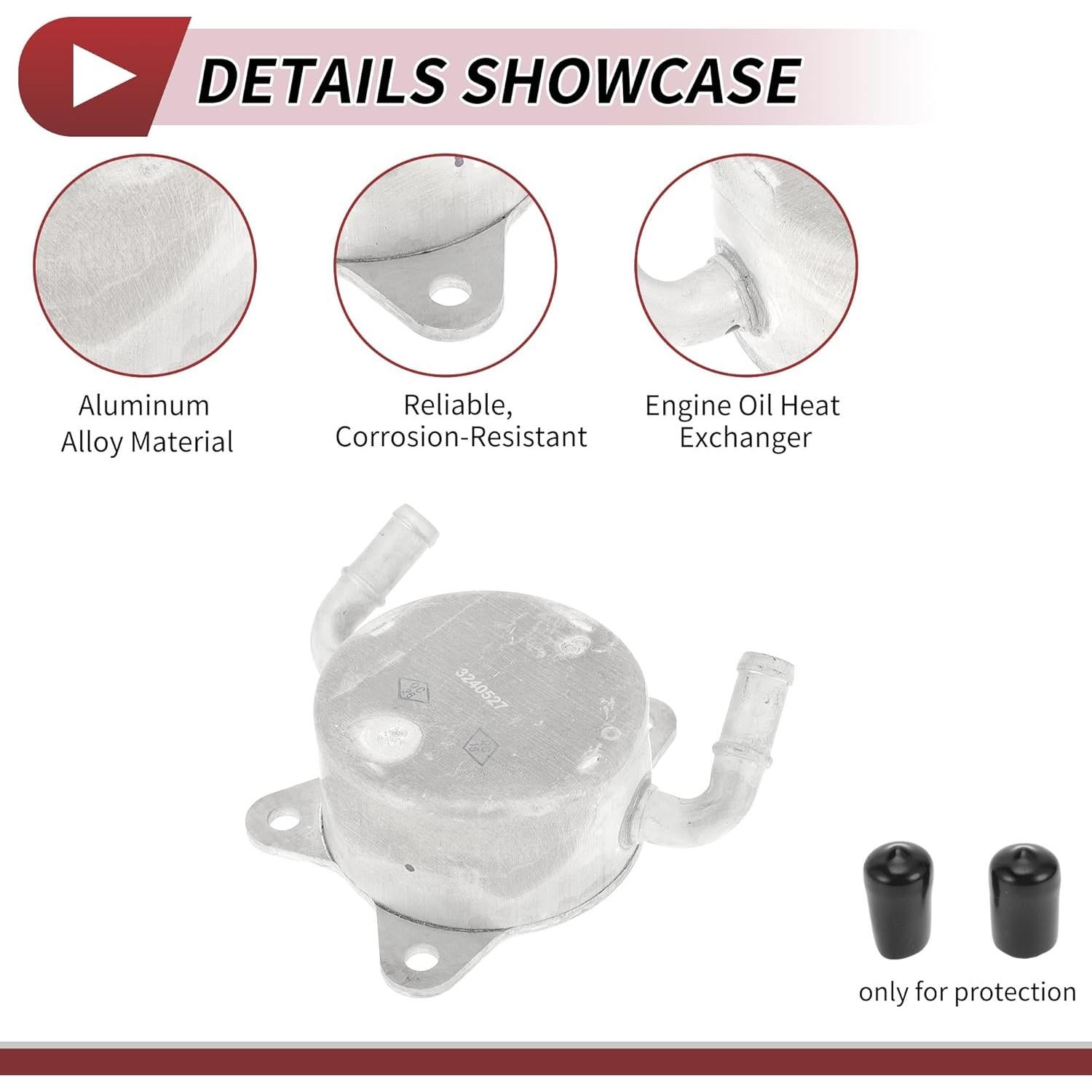 Enfriador de Aceite Motor Toyota Yaris 2016-2021 HEROFFIX