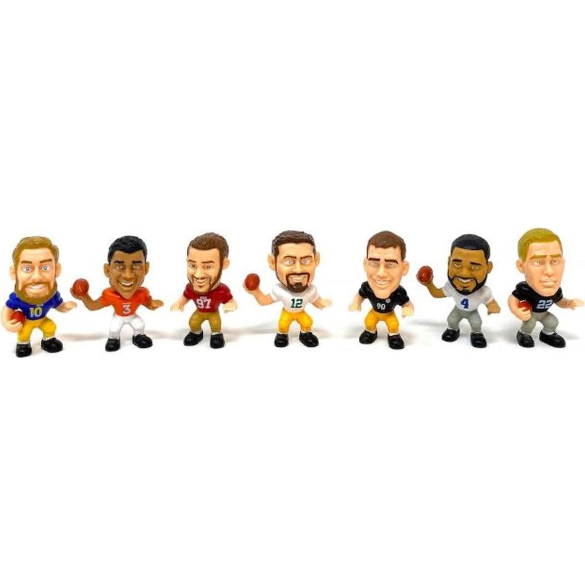 Conjunto de Regalo Party Animal NFL Big Shot Ballers 7 Figuras
