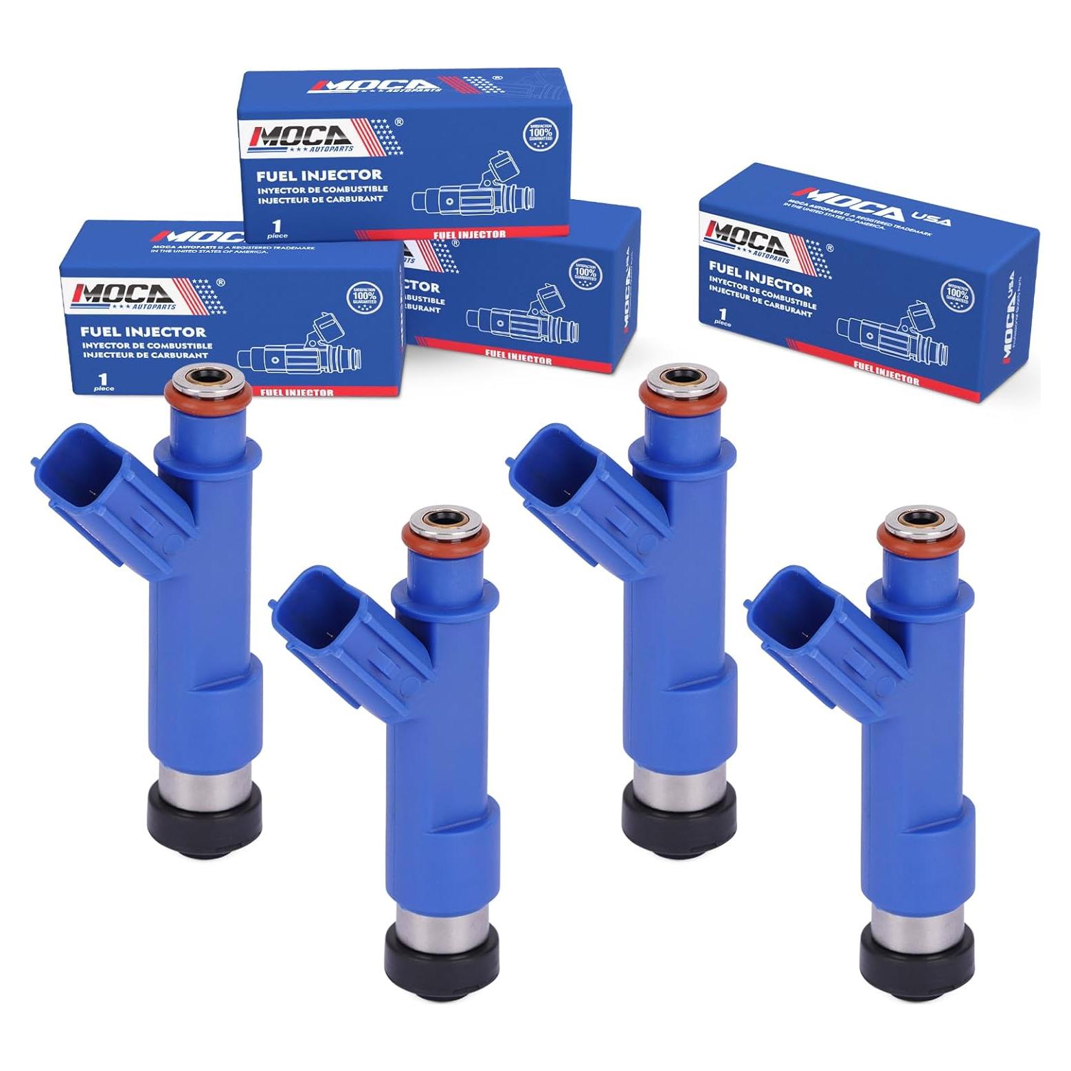 Inyectores de Combustible MOCA 4Pcs para Toyota Yaris 1.5L