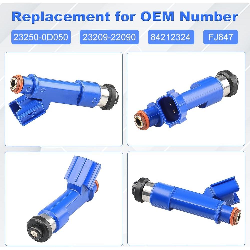 Inyectores de Combustible JDMON para Toyota Corolla Yaris 1.8L 1.5L