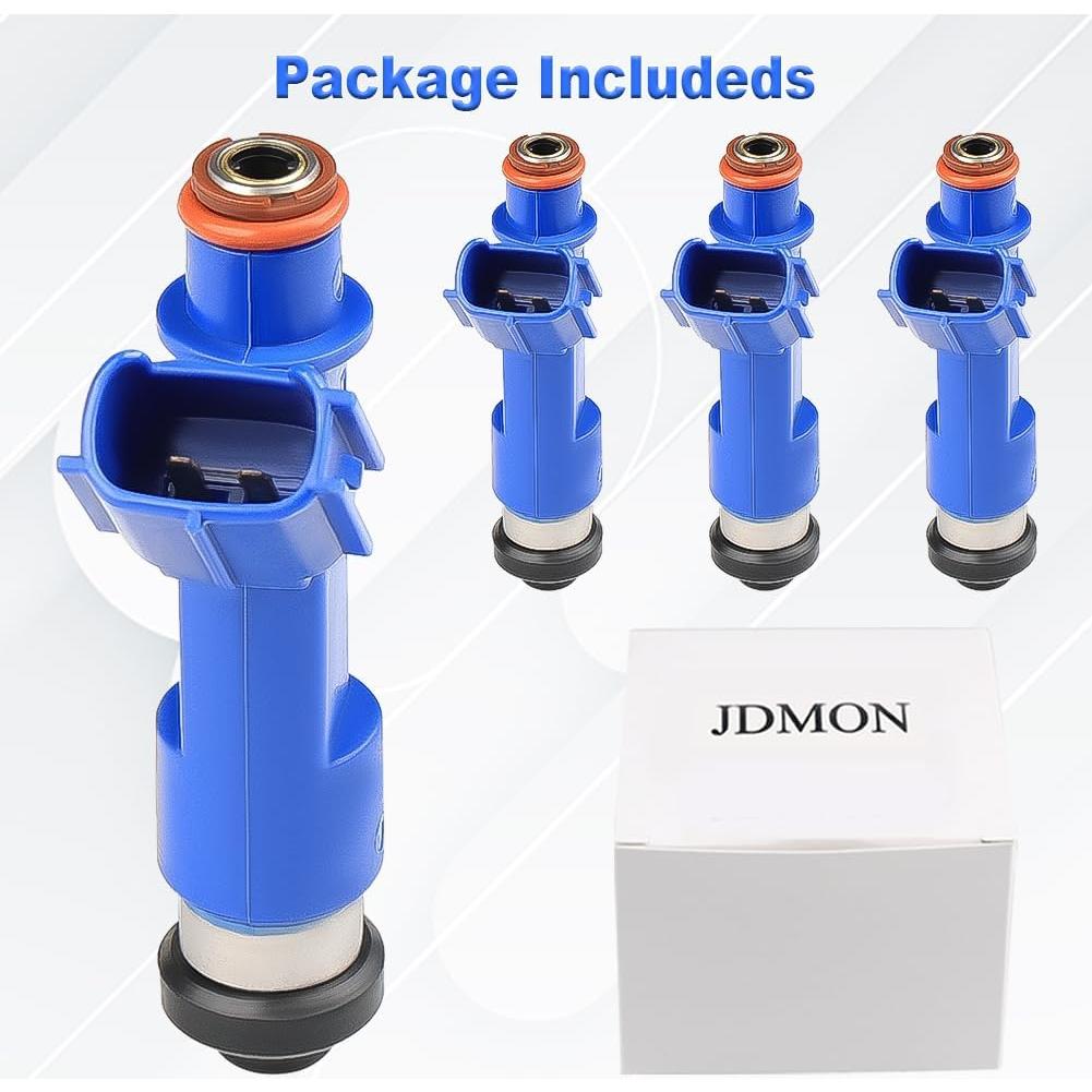 Inyectores de Combustible JDMON para Toyota Corolla Yaris 1.8L 1.5L