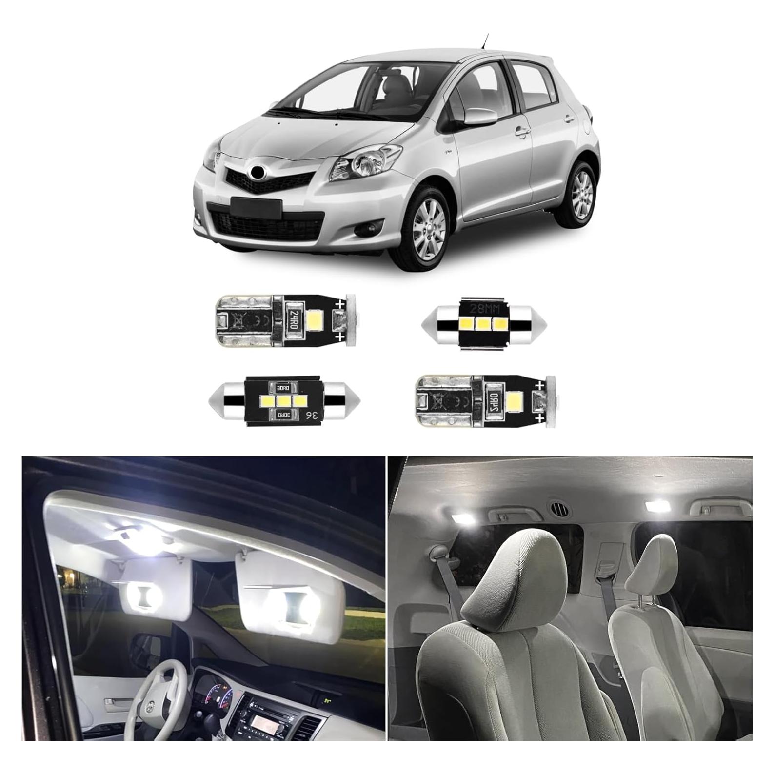 Kit de 7 Bombillas LED Interiores EASY EAGLE Toyota Yaris 2007-2012