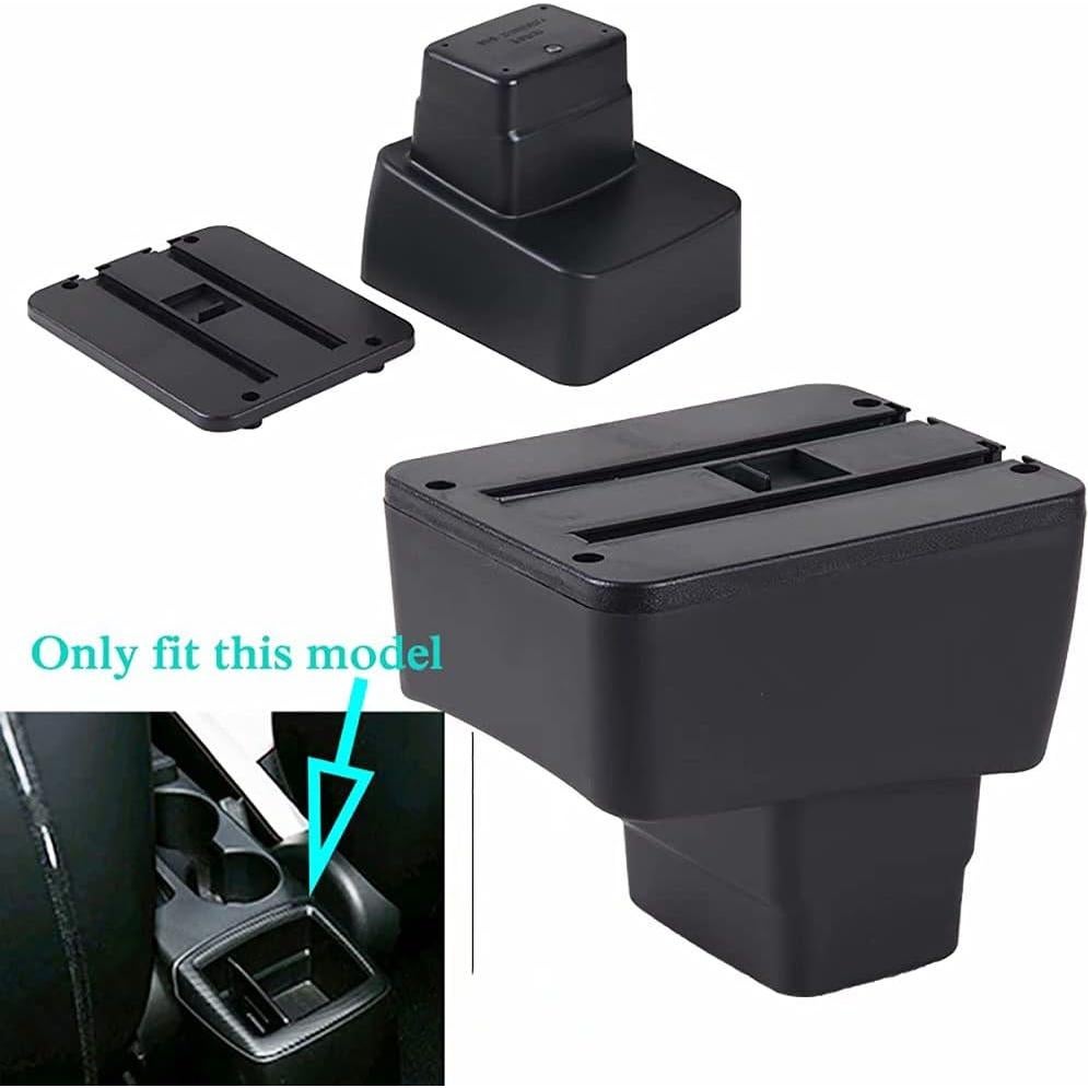 Apoyabrazos HRCHCG para Toyota Yaris iA 2017-2018 Doble Capa