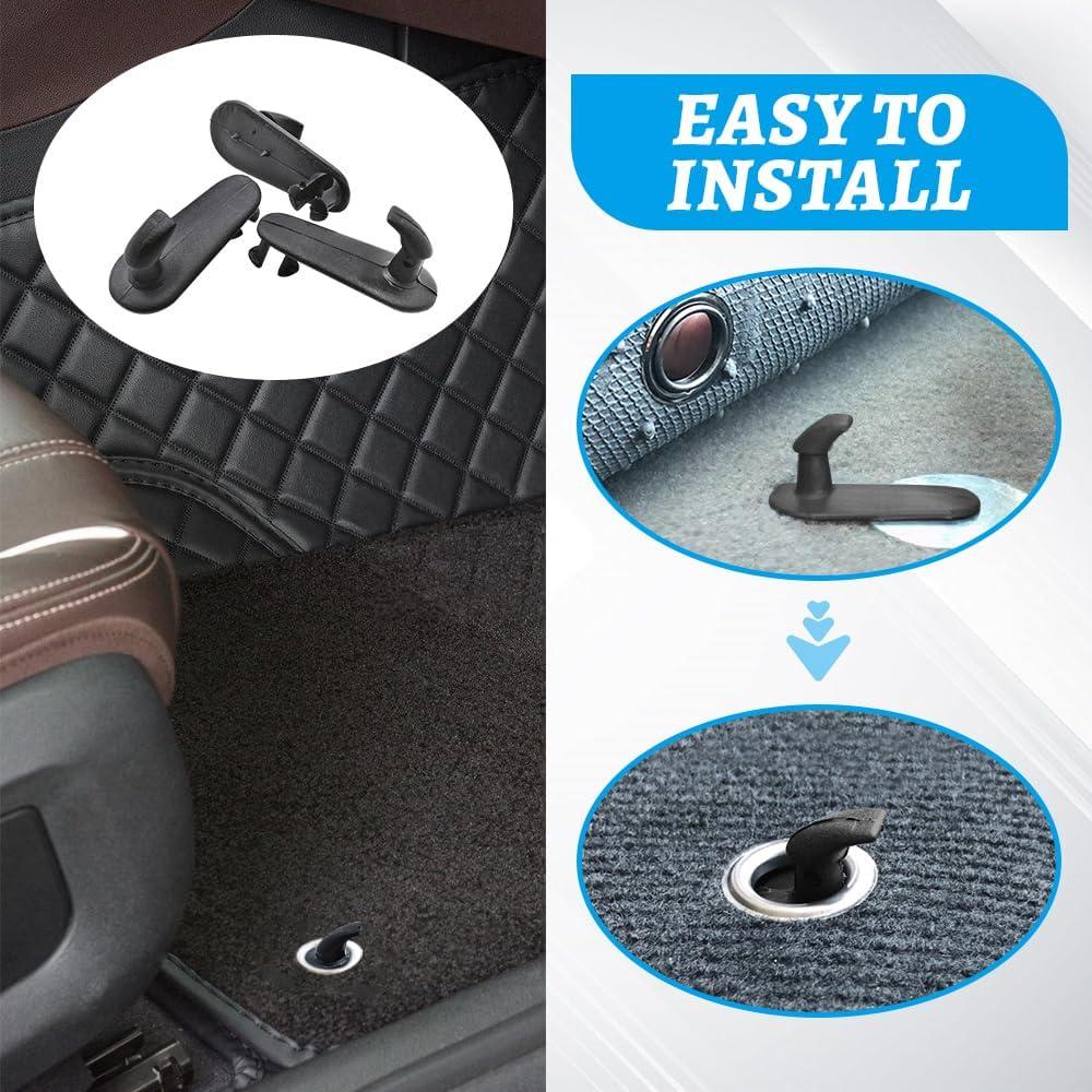 4 Clips de Alfombrilla de Coche Kutyun Reemplazo Toyota Lexus