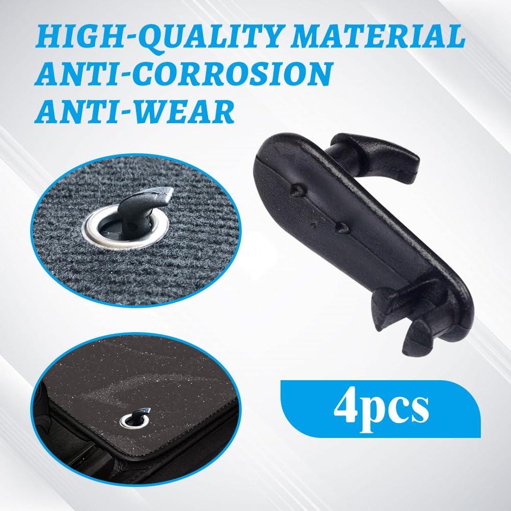 4 Clips de Alfombrilla de Coche Kutyun Reemplazo Toyota Lexus