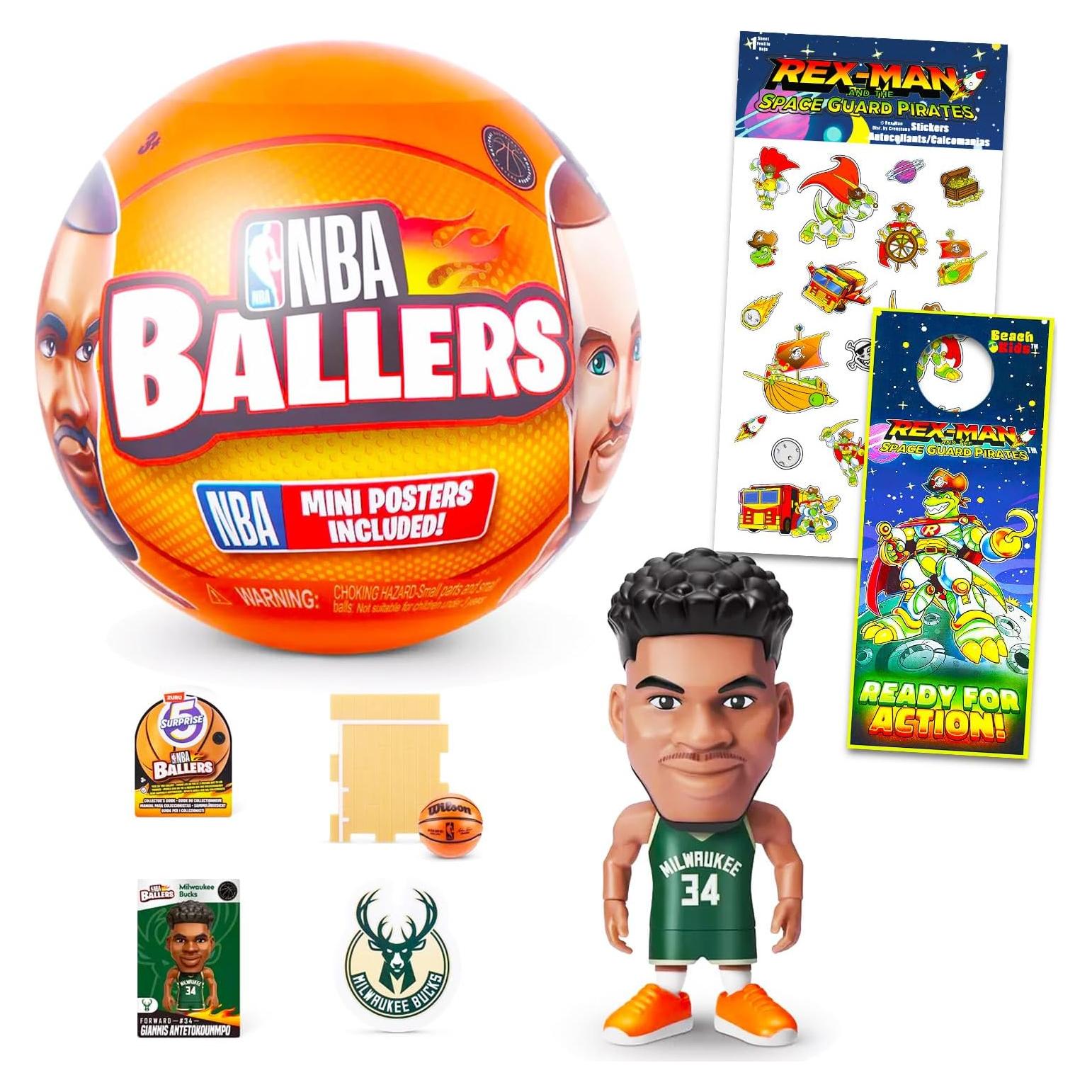 Figuras Miniaturas de Baloncesto ZURU NBA Ballers - Paquete Sorpresa