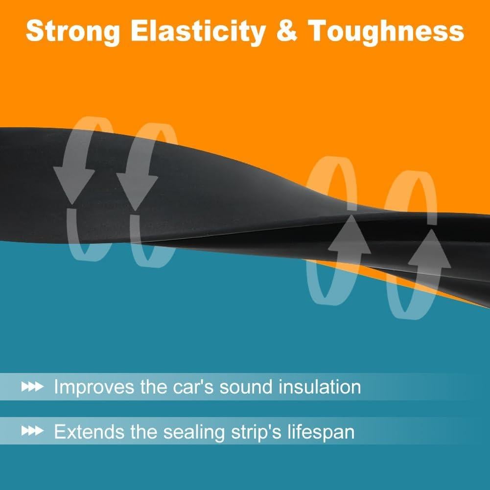 Moldura de Goteo de Techo JDMON para Toyota Yaris 2007-2011