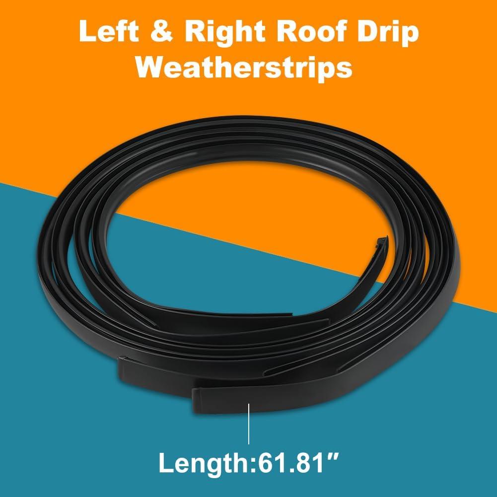 Moldura de Goteo de Techo JDMON para Toyota Yaris 2007-2011