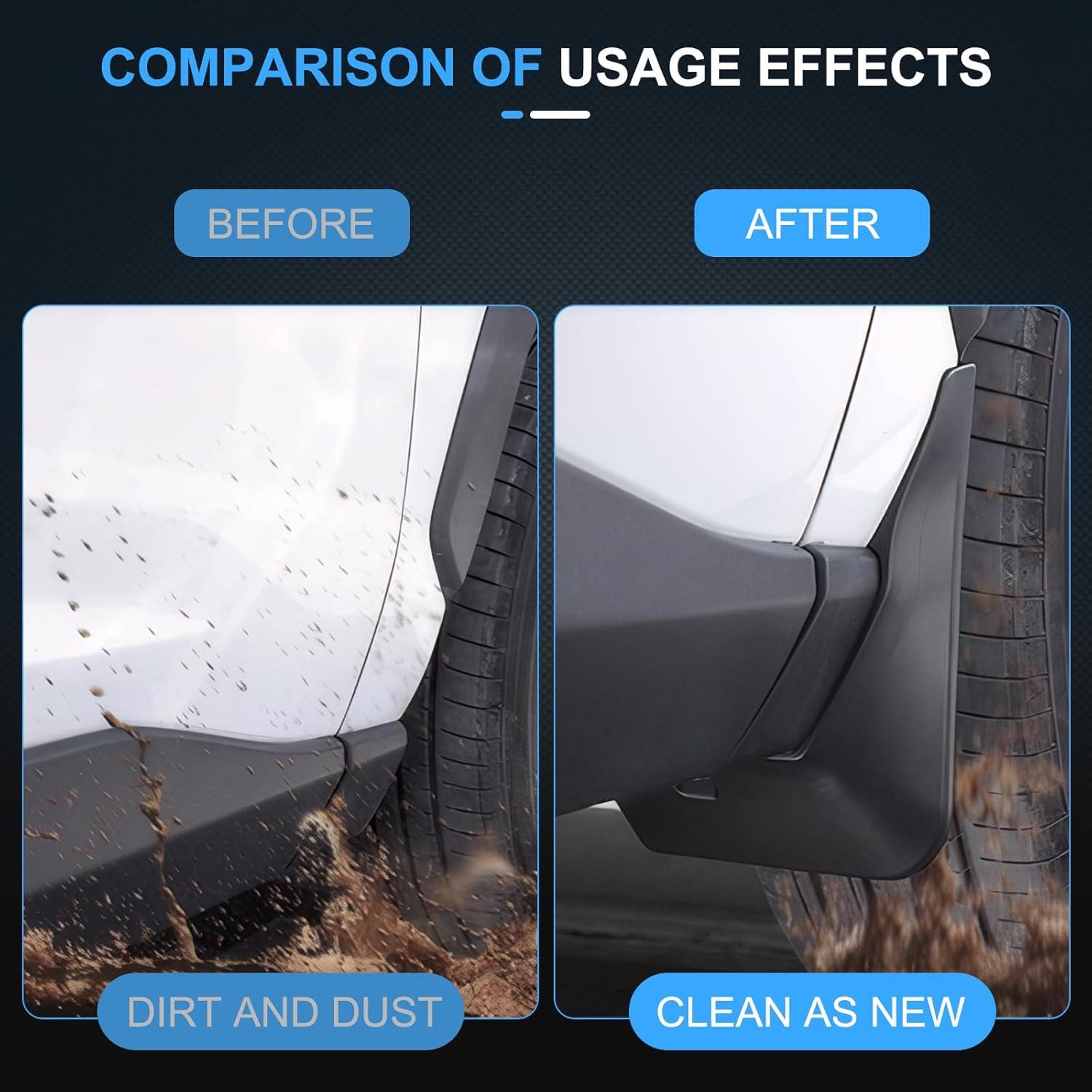 Guardabarros Delanteros y Traseros ECCPP para Toyota Yaris 2007-2013