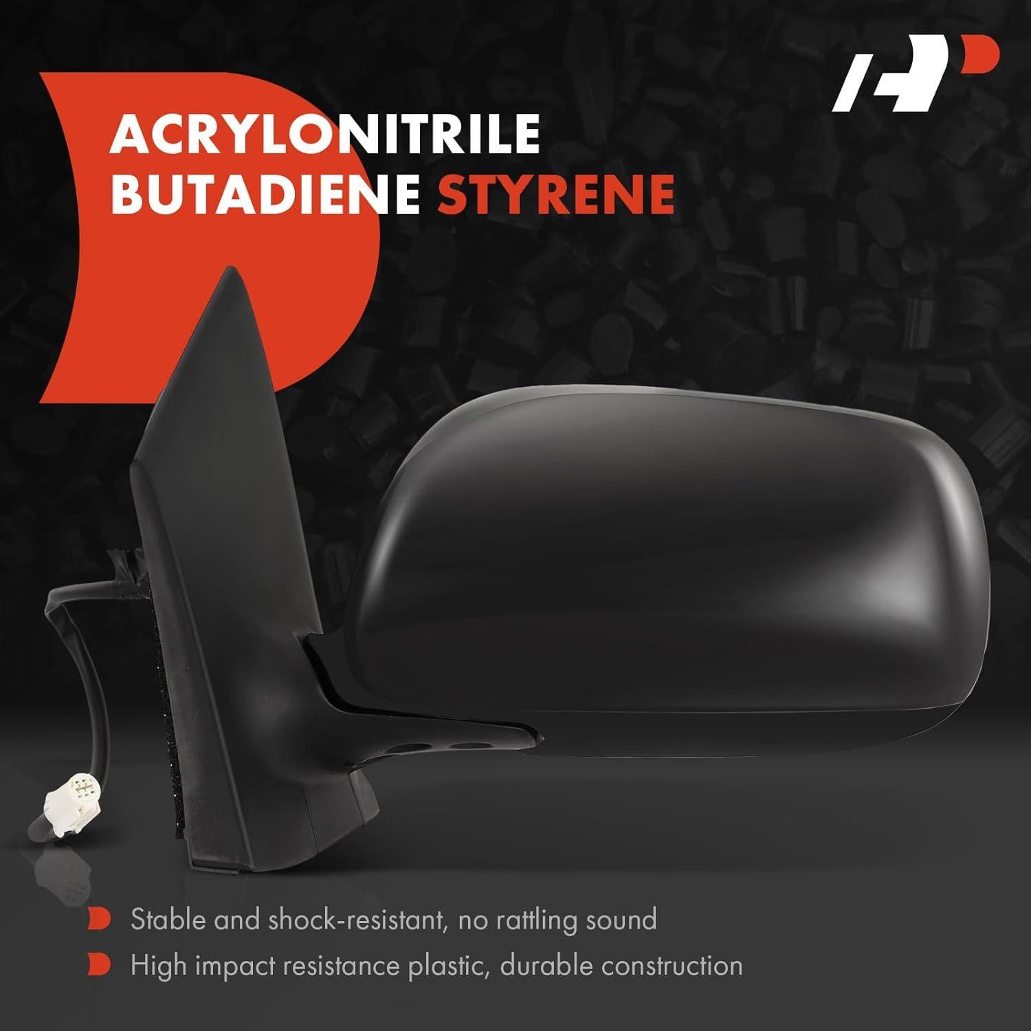 Espejo Retrovisor Eléctrico A-Premium Izquierdo Toyota Yaris 2007-2012