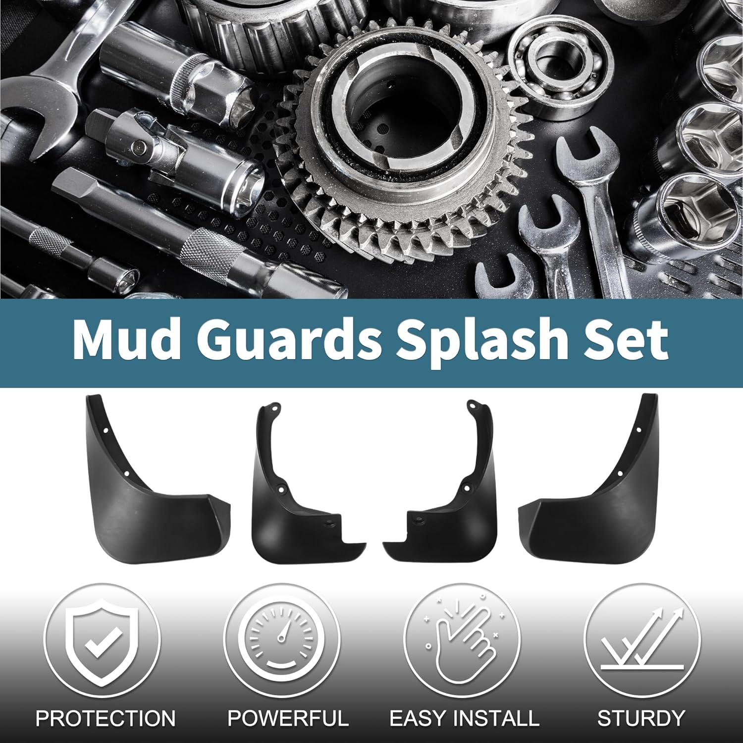 Guardabarros Delanteros y Traseros TUCKBOLD para Toyota Yaris 2006-2013