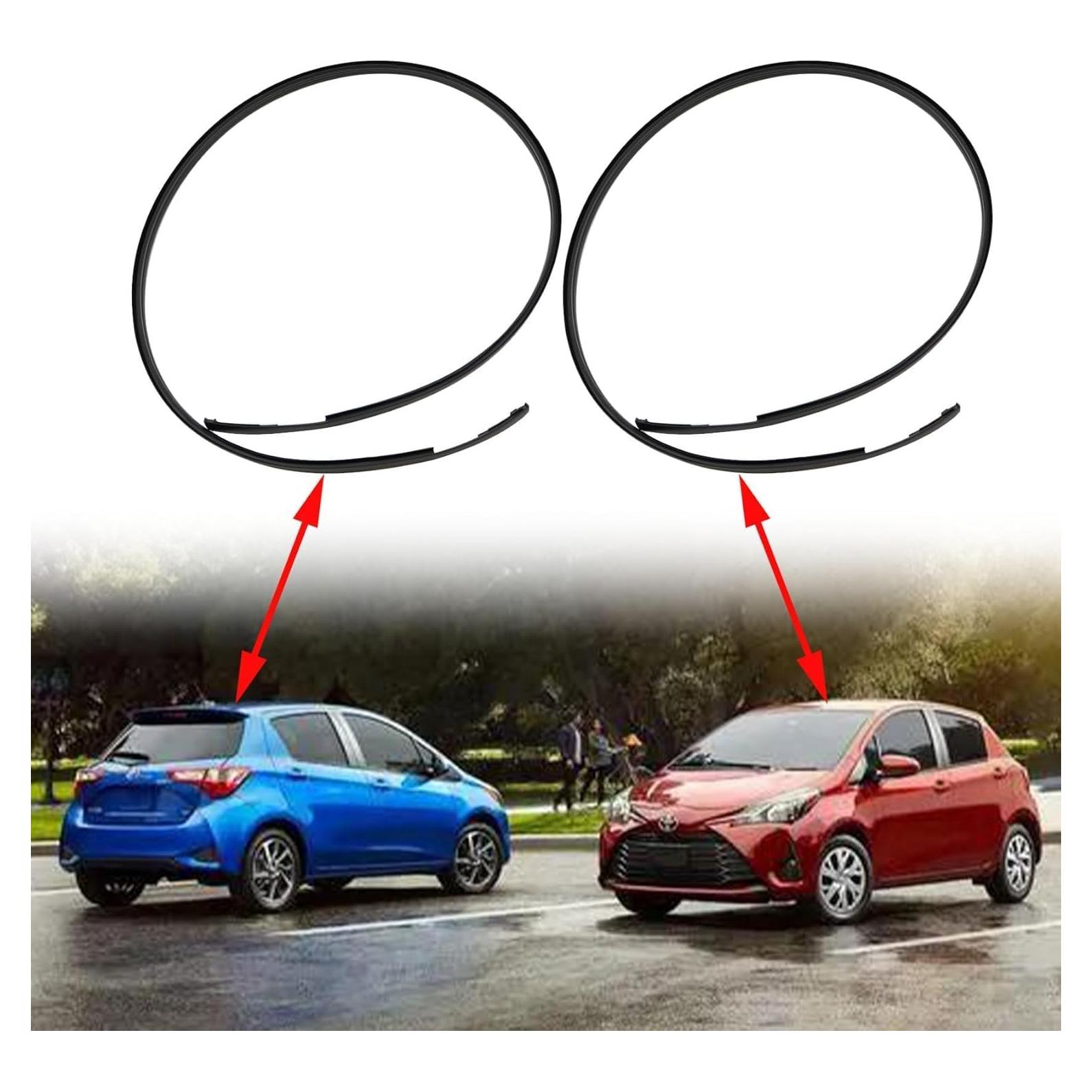 Kit Molduras Techo Izquierda y Derecha FZJDSD Toyota Yaris 2006-2016