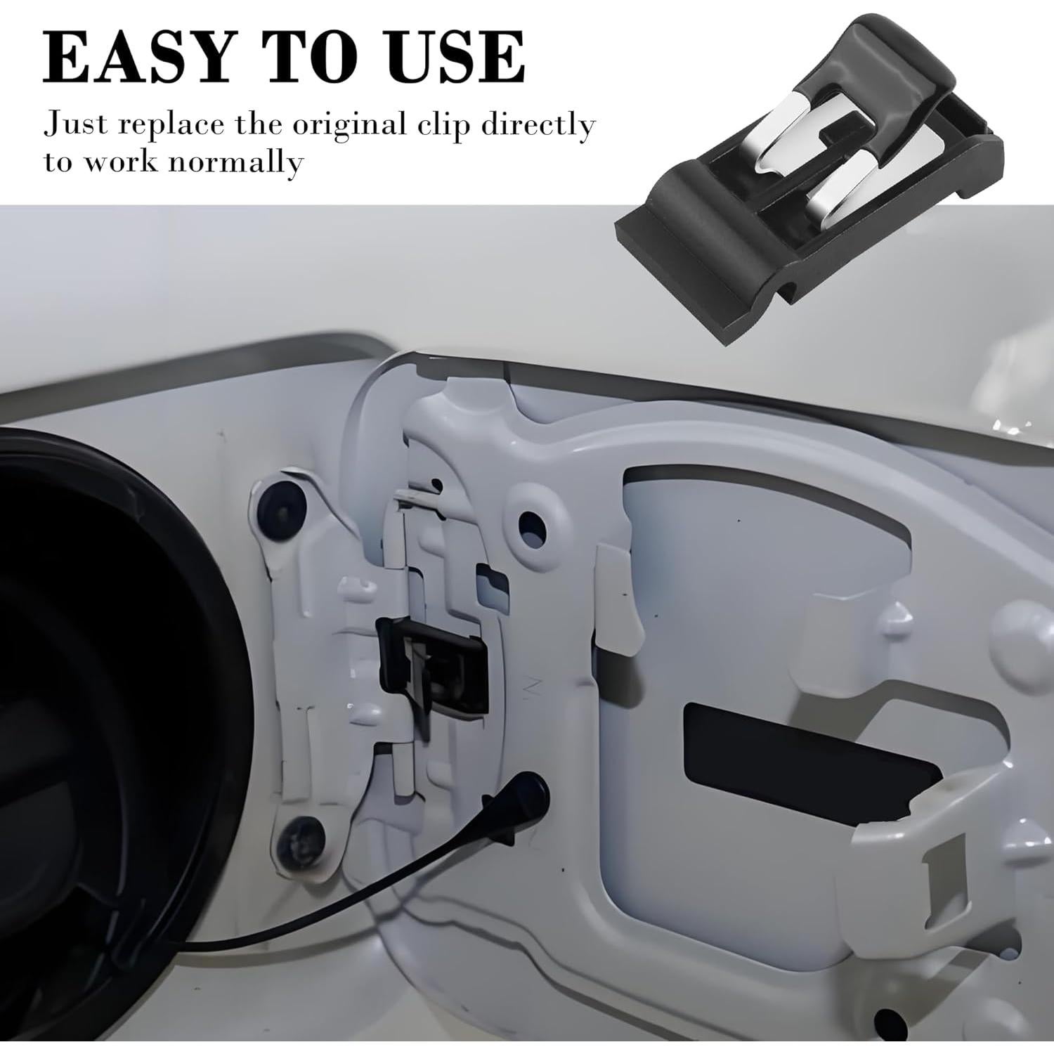 Abrazadera de resorte de puerta de combustible IHOTDER