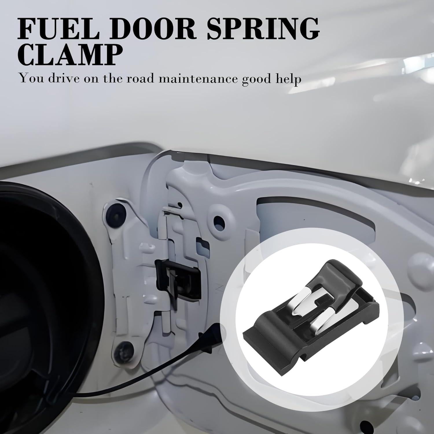 Abrazadera de resorte de puerta de combustible IHOTDER