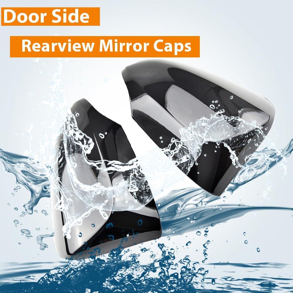 Cubiertas de Espejo Retrovisor QKLsudua para To-yota Yaris 2006-2011