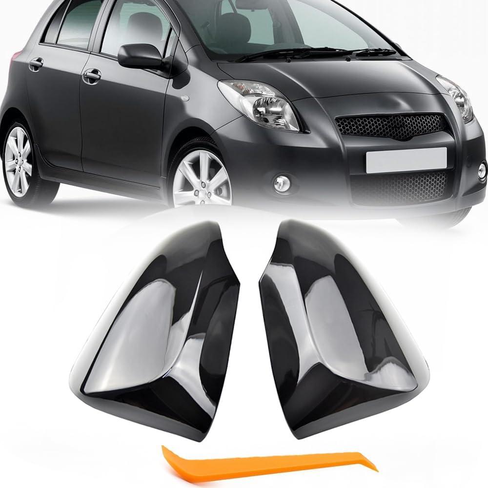 Cubiertas de Espejo Retrovisor QKLsudua para To-yota Yaris 2006-2011
