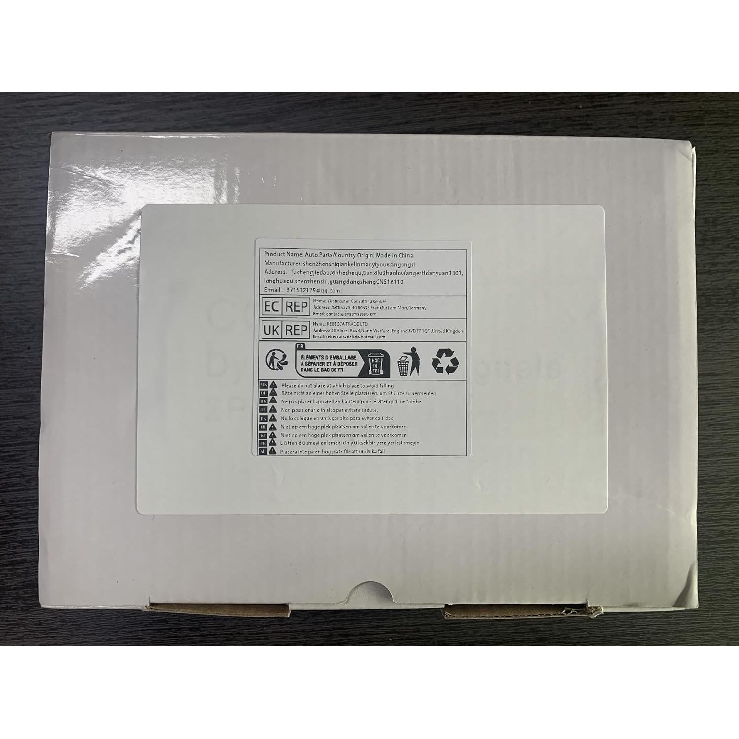 Cubiertas de Espejo Retrovisor QKLsudua para To-yota Yaris 2006-2011