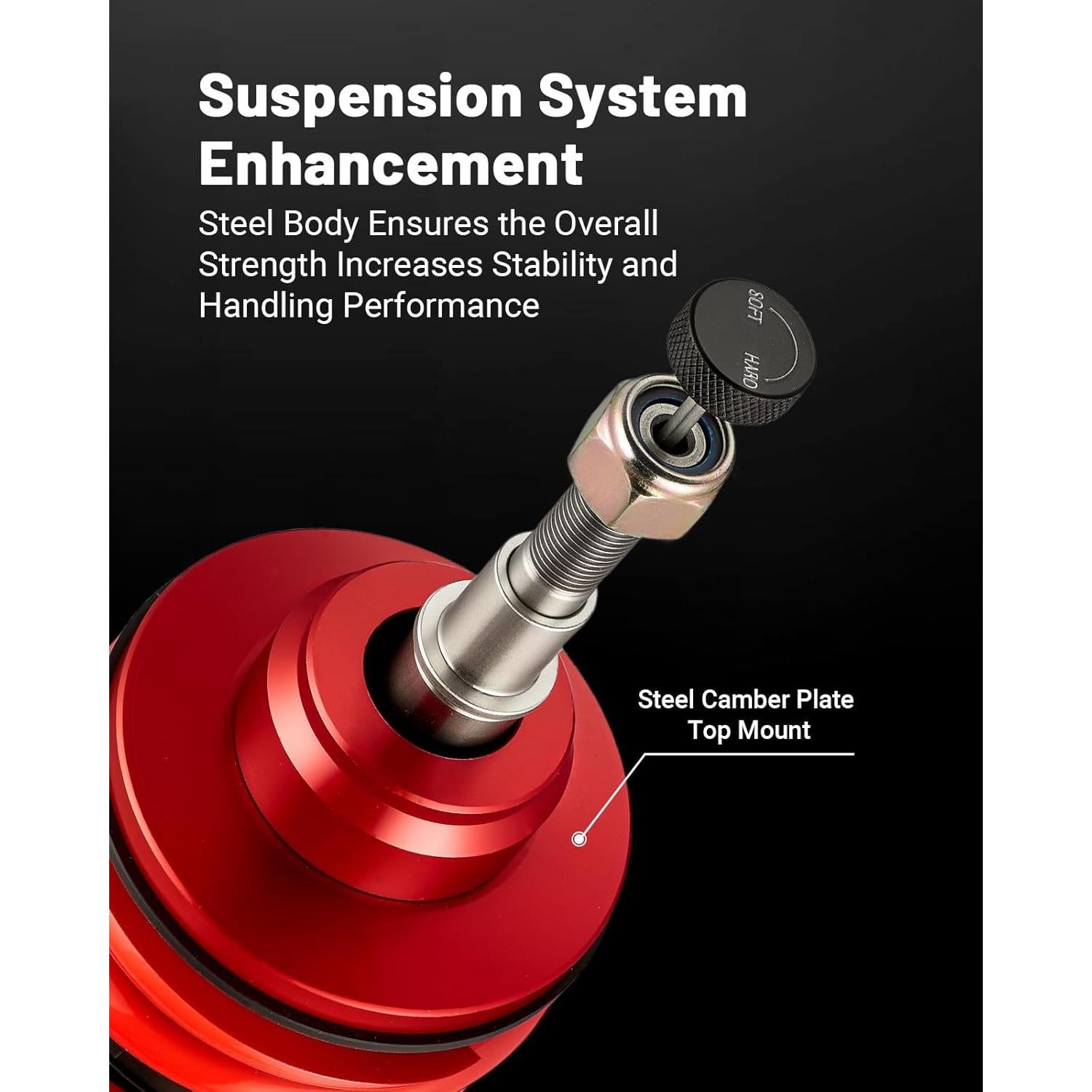 Coilovers Ajustables EVIL ENERGY para Toyota Yaris 2013-2019