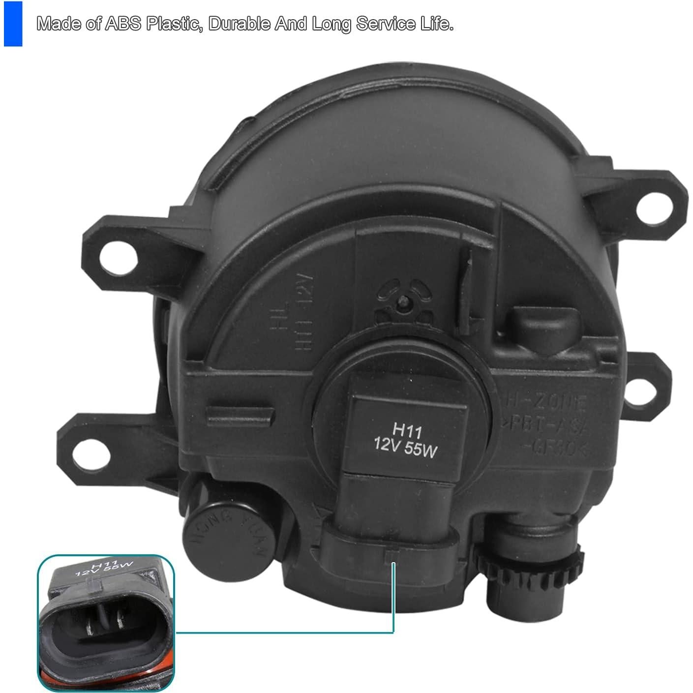 Luces Antiniebla SPEC-D TUNING para Toyota Yaris 2012-2014