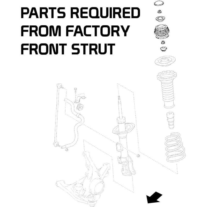 Kit de Suspensión Coilover Rev9 R9-HS2-104 para Toyota Yaris 2006-14