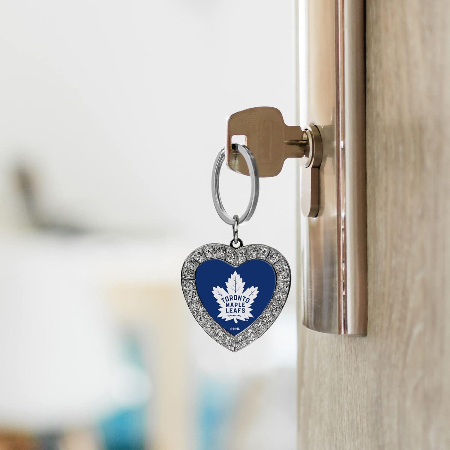 Llavero Corazón NBA Boston Celtics Rico Industries con Rhinestones