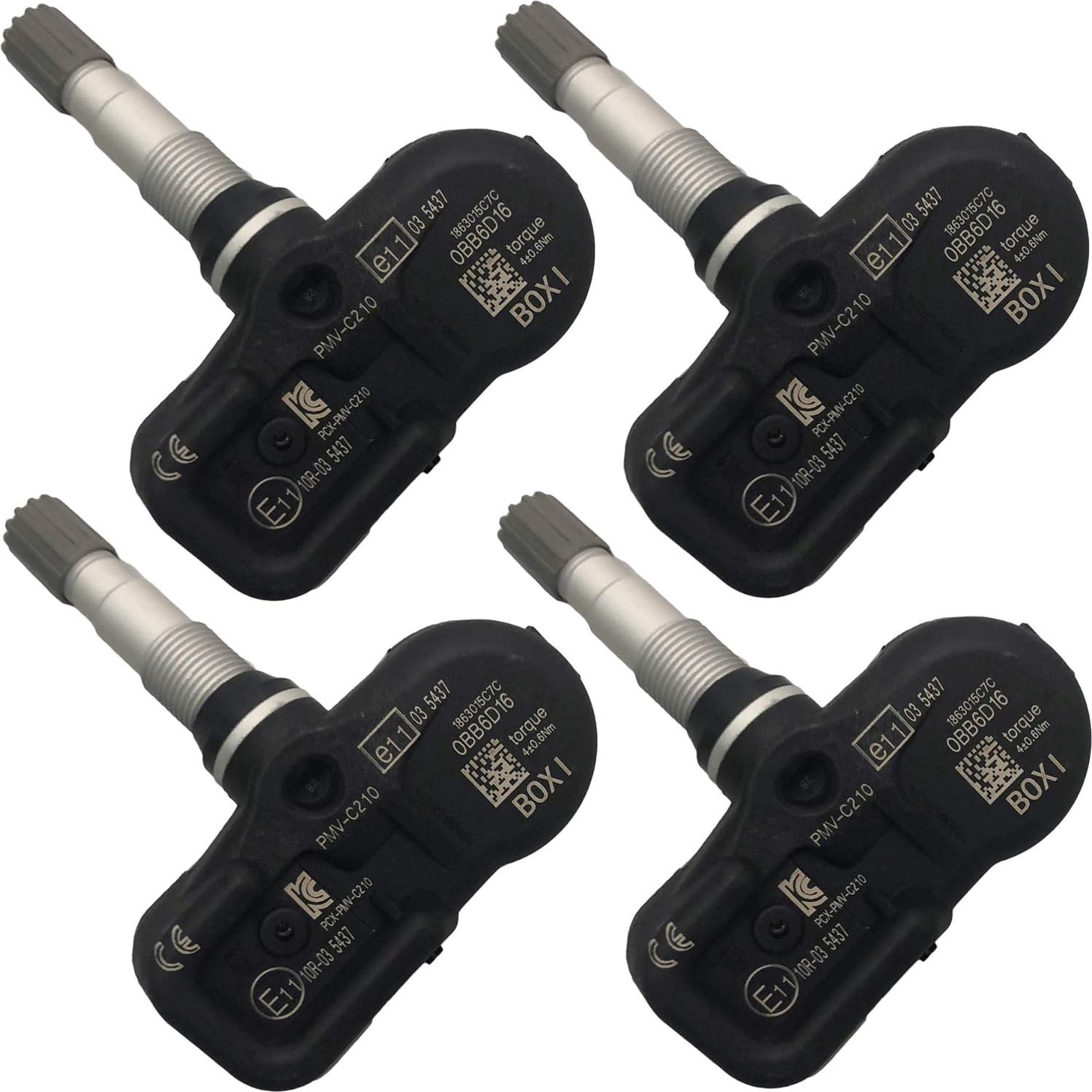 Sensor de Presión de Neumáticos BOXI PMV-C210 x4 para Toyota