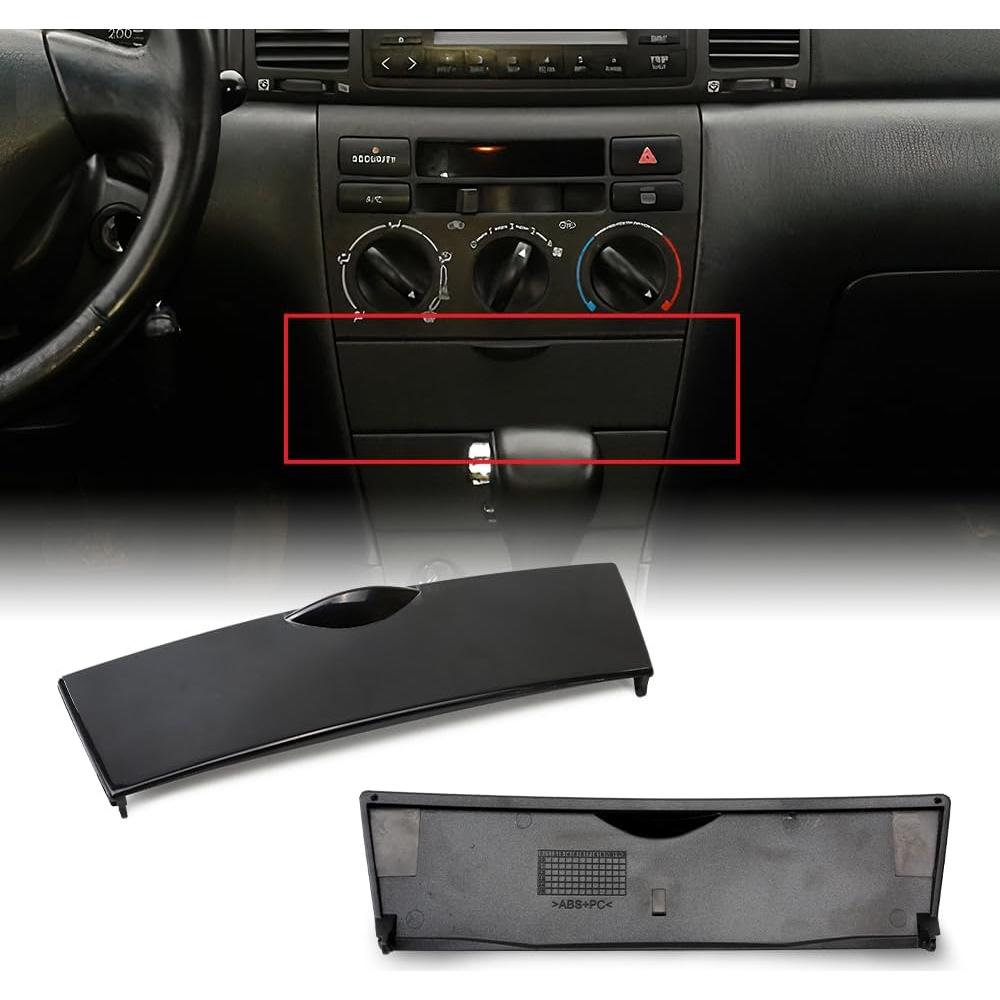 Cubierta de Panel de Almacenamiento BuleVina para Toyota Corolla 2003-2008