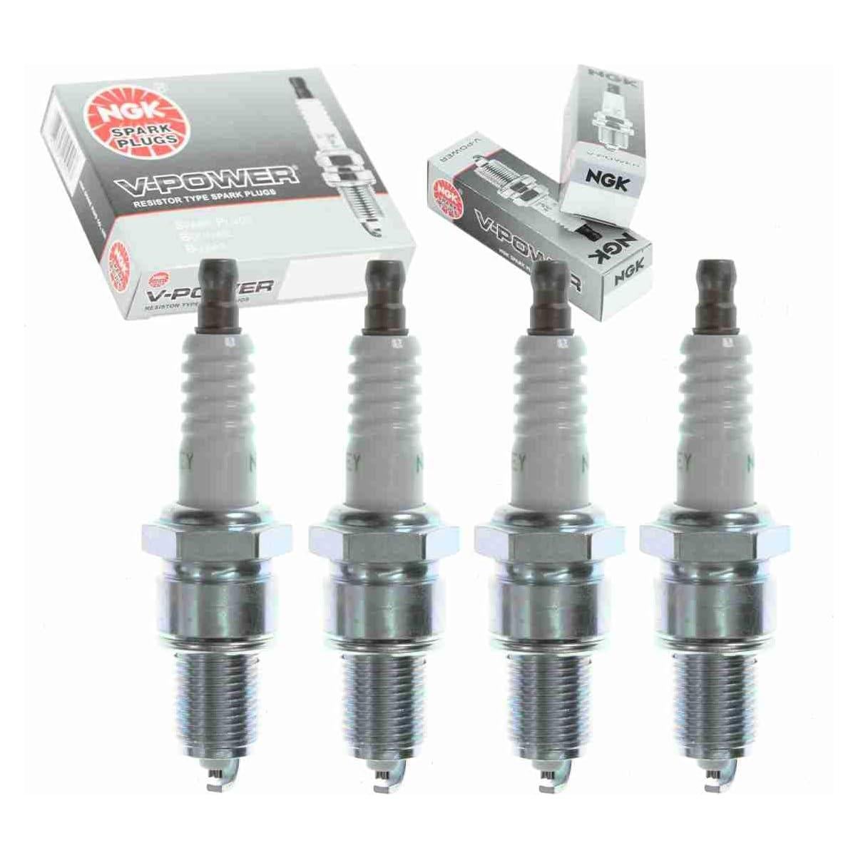 4 Bujías NGK V-Power para Toyota Corolla 1.6L 1.8L