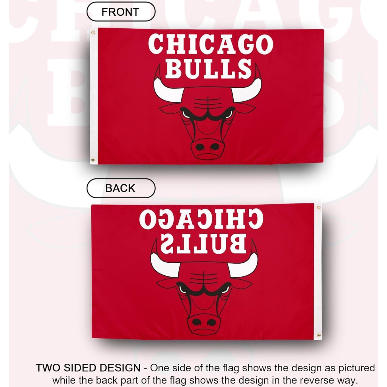 Bandera Chicago Bulls Desert Cactus 3x5 pies 100% Poliéster